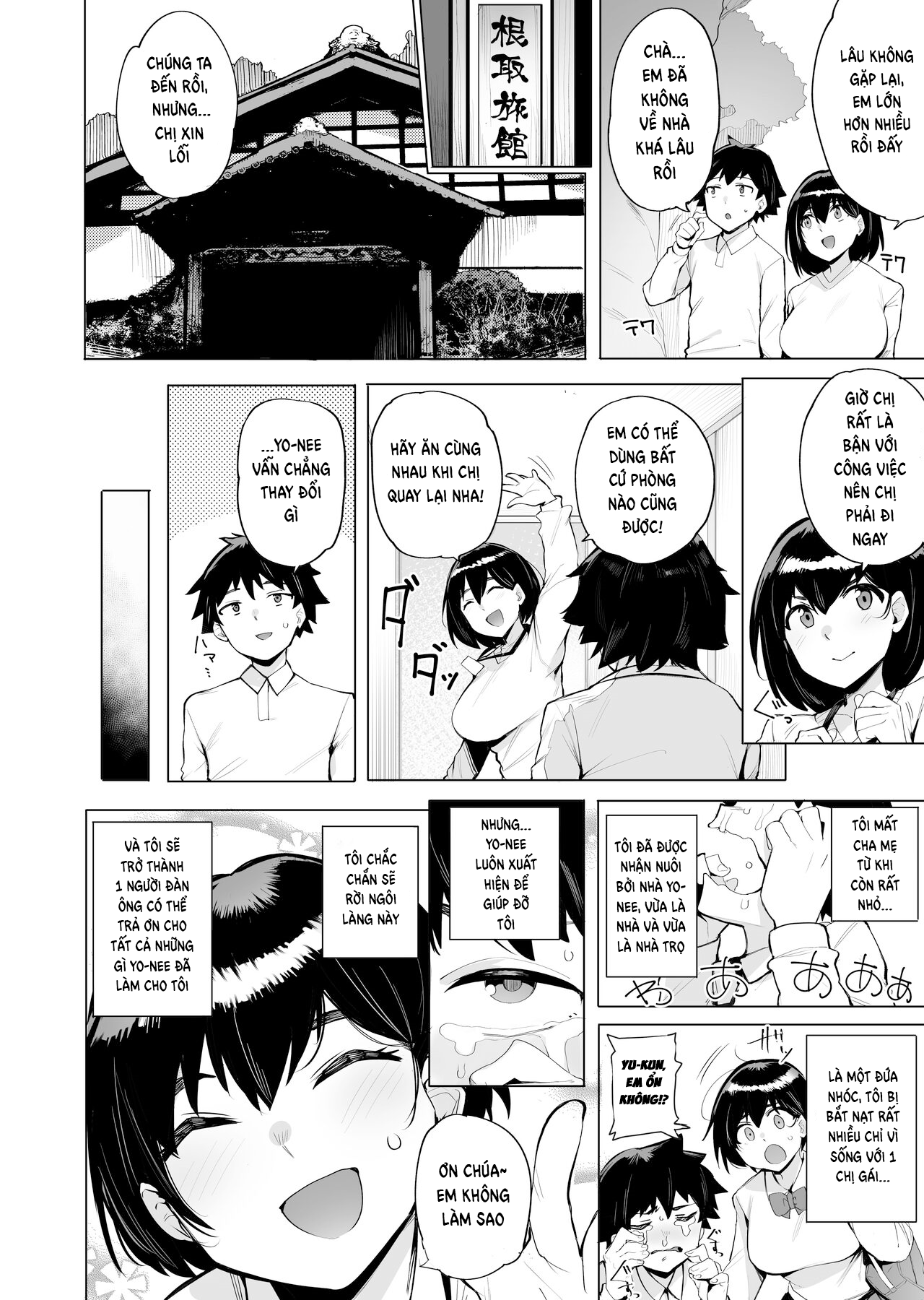 Đọc truyện hentai Nhà trọ của 3 chị em nhà nghèo phục vụ kinh doanh Chap 1