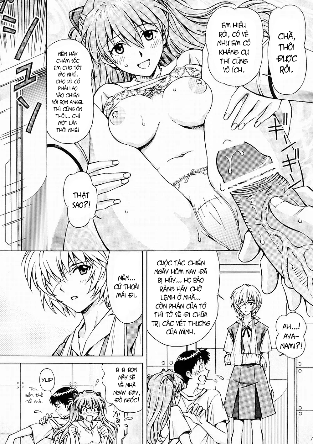 Đọc truyện hentai Đạo tàn bụ Asuka - Oneshot