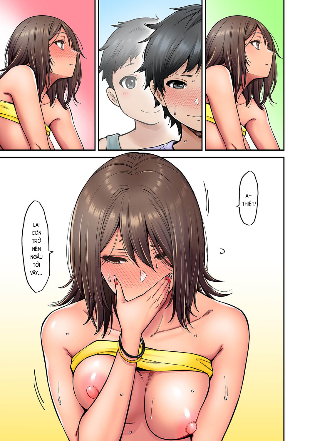 Đọc truyện hentai Người chị tôi thầm mến trở về trong bộ dạng gái lai Tây - Ch. 6