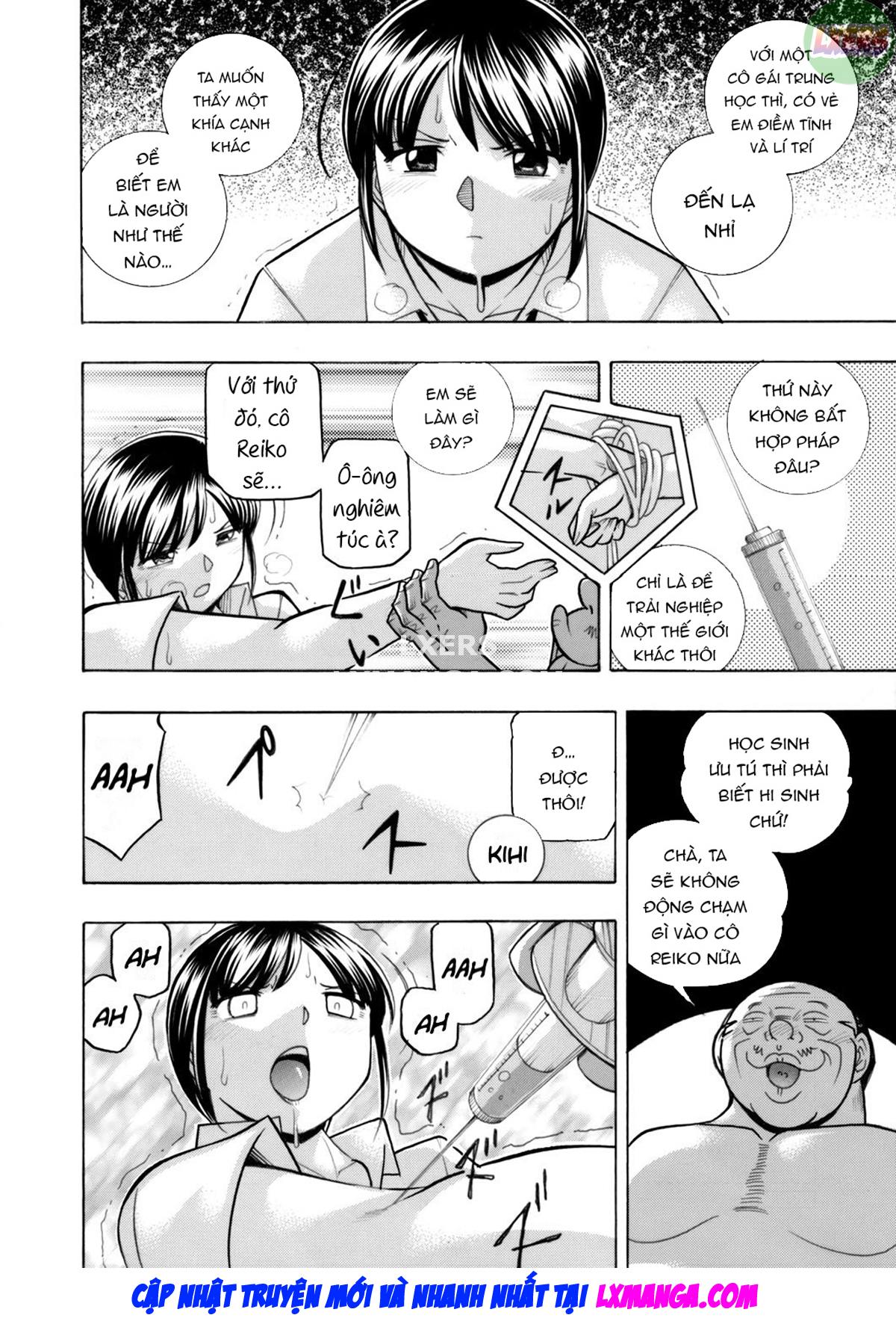 Đọc truyện hentai Nữ giáo viên dâm đãng và em học sinh may mắn - Chap 3