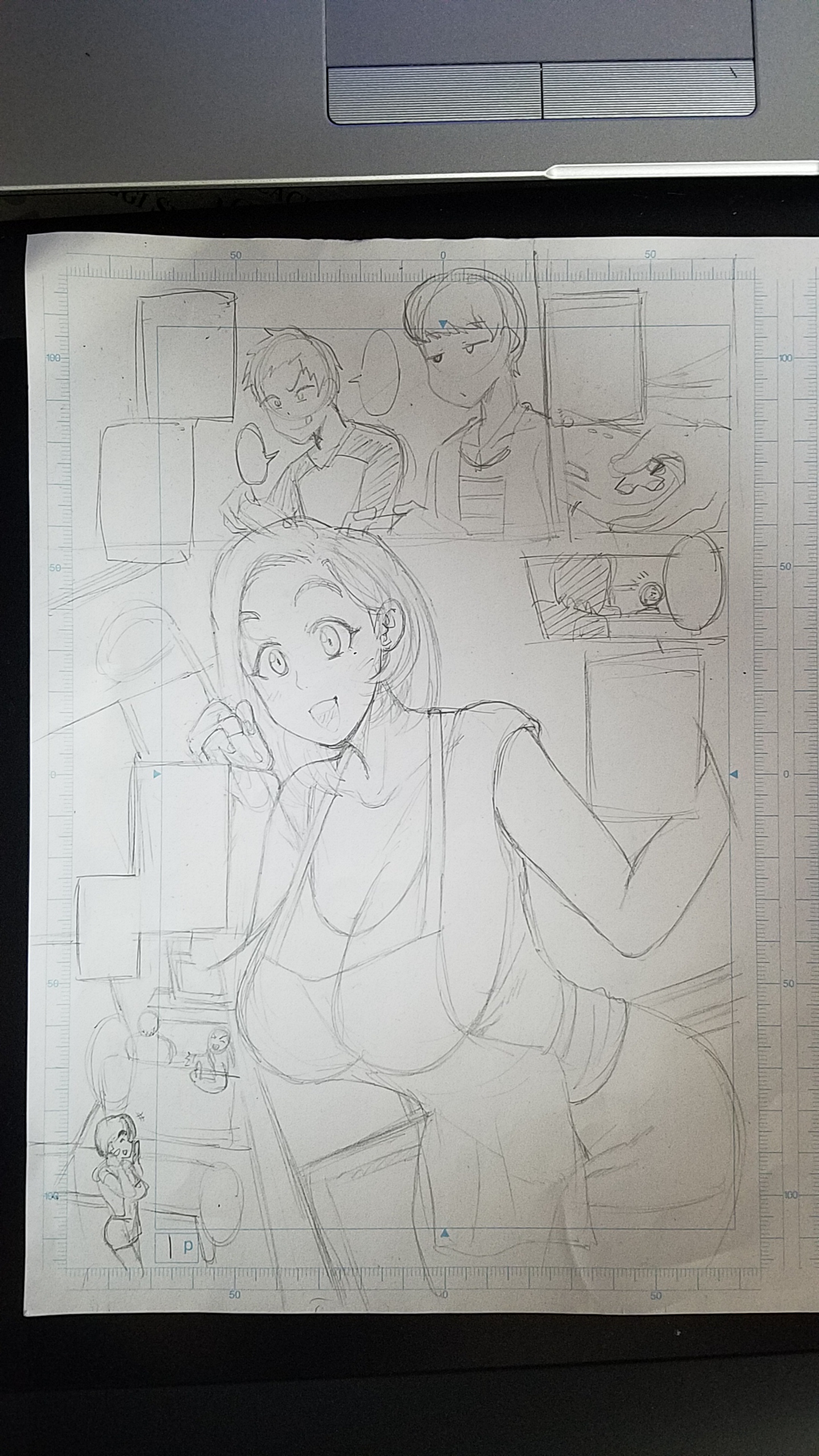 Đọc truyện hentai Naomi-san is my Sex-Friend Chap 1 (rough sketch ver)