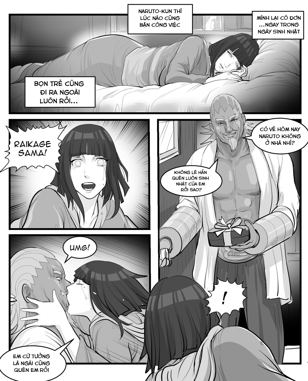 Đọc truyện hentai Late birthday present (Naruto) - Oneshot
