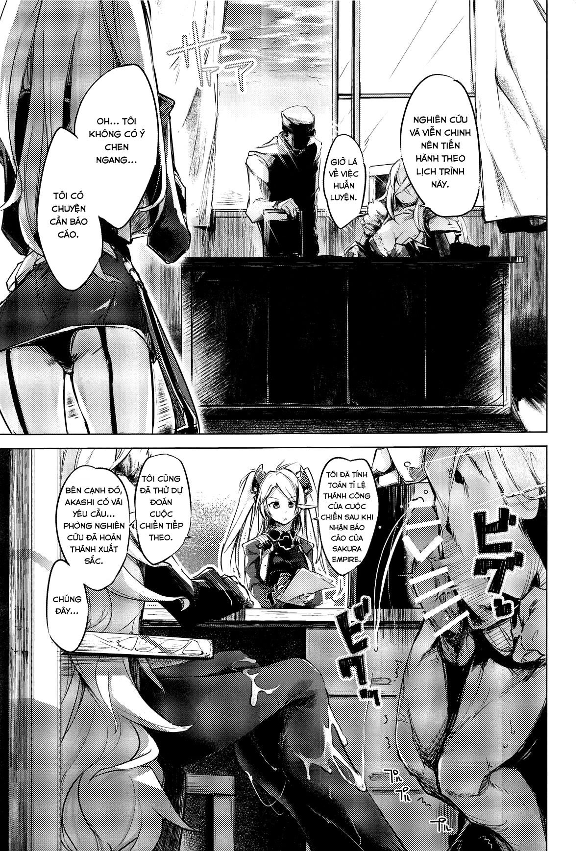 Đọc truyện hentai Yami ni Sasayaku Kanbi (Azur Lane) - Oneshot