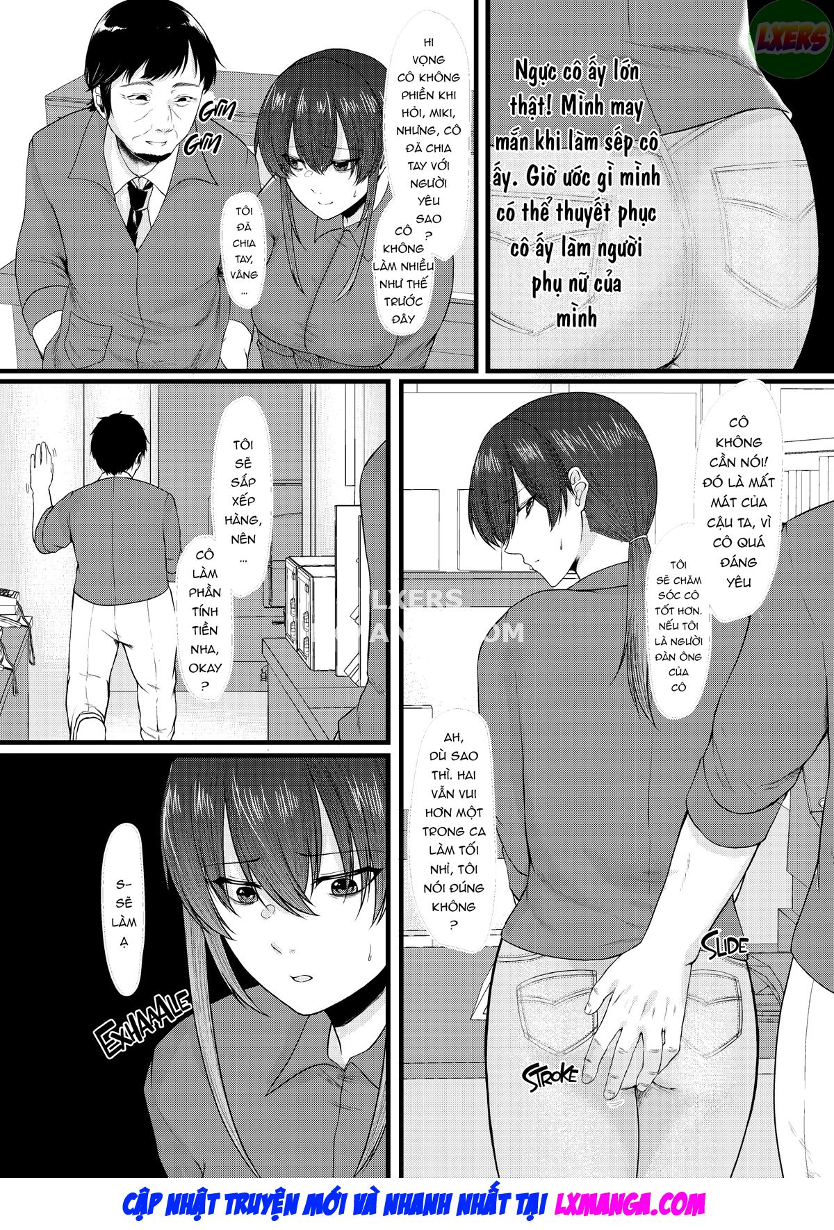Đọc truyện hentai Em gái công sở quyến rũ đồng nghiệp - Oneshot