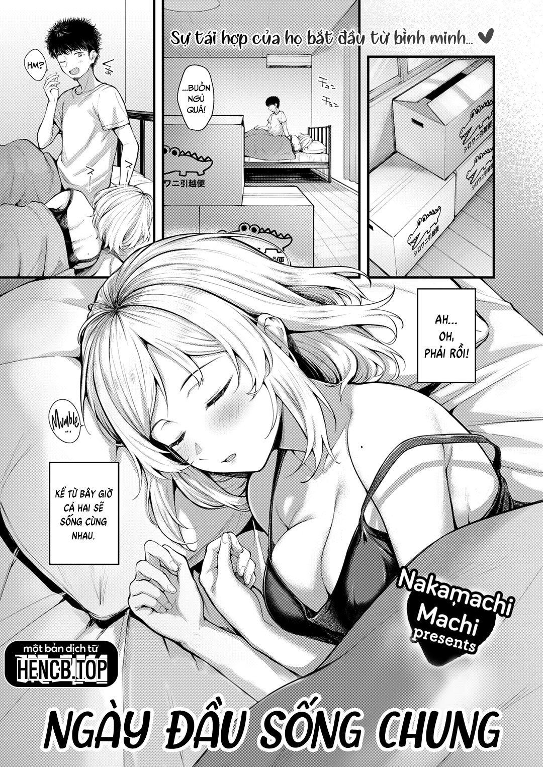 Đọc truyện hentai Ngày đầu sống chung - Oneshot