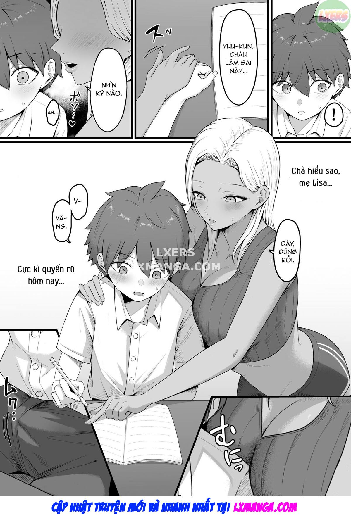 Đọc truyện hentai Cô hàng xóm bị nứng khi thấy nhóc đit nhau - Oneshot