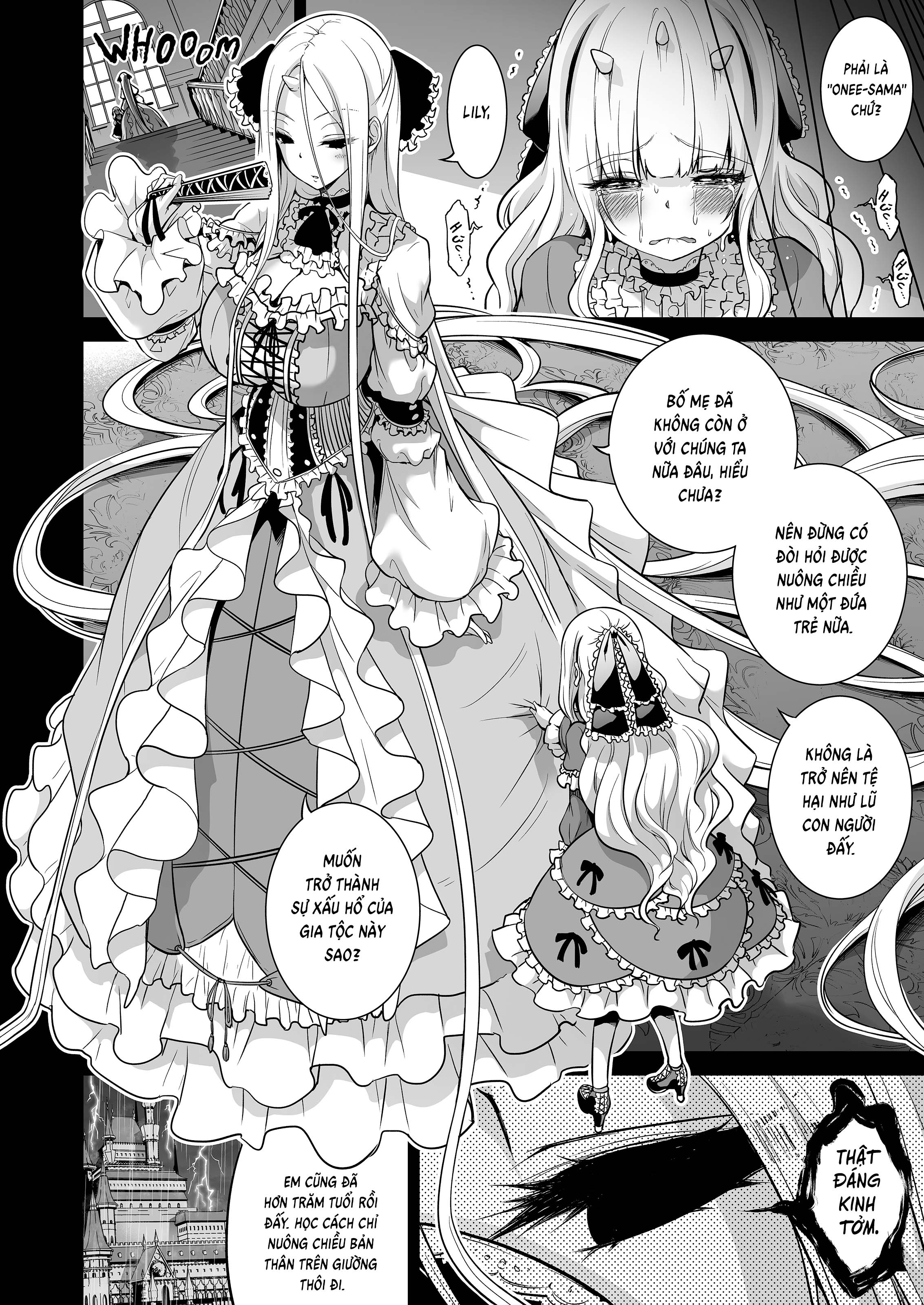 Đọc truyện hentai Vắt kiệt tinh trùng cùng ba chị em Succubus - Chap 2