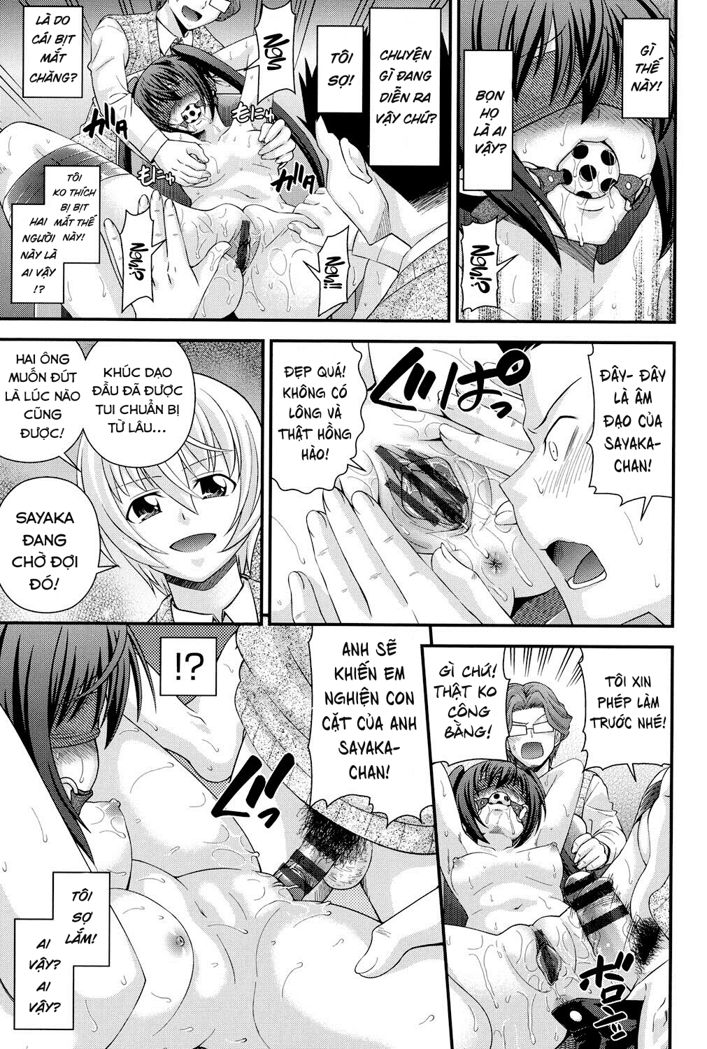 Đọc truyện hentai Hoán đổi với em gái Chap 4