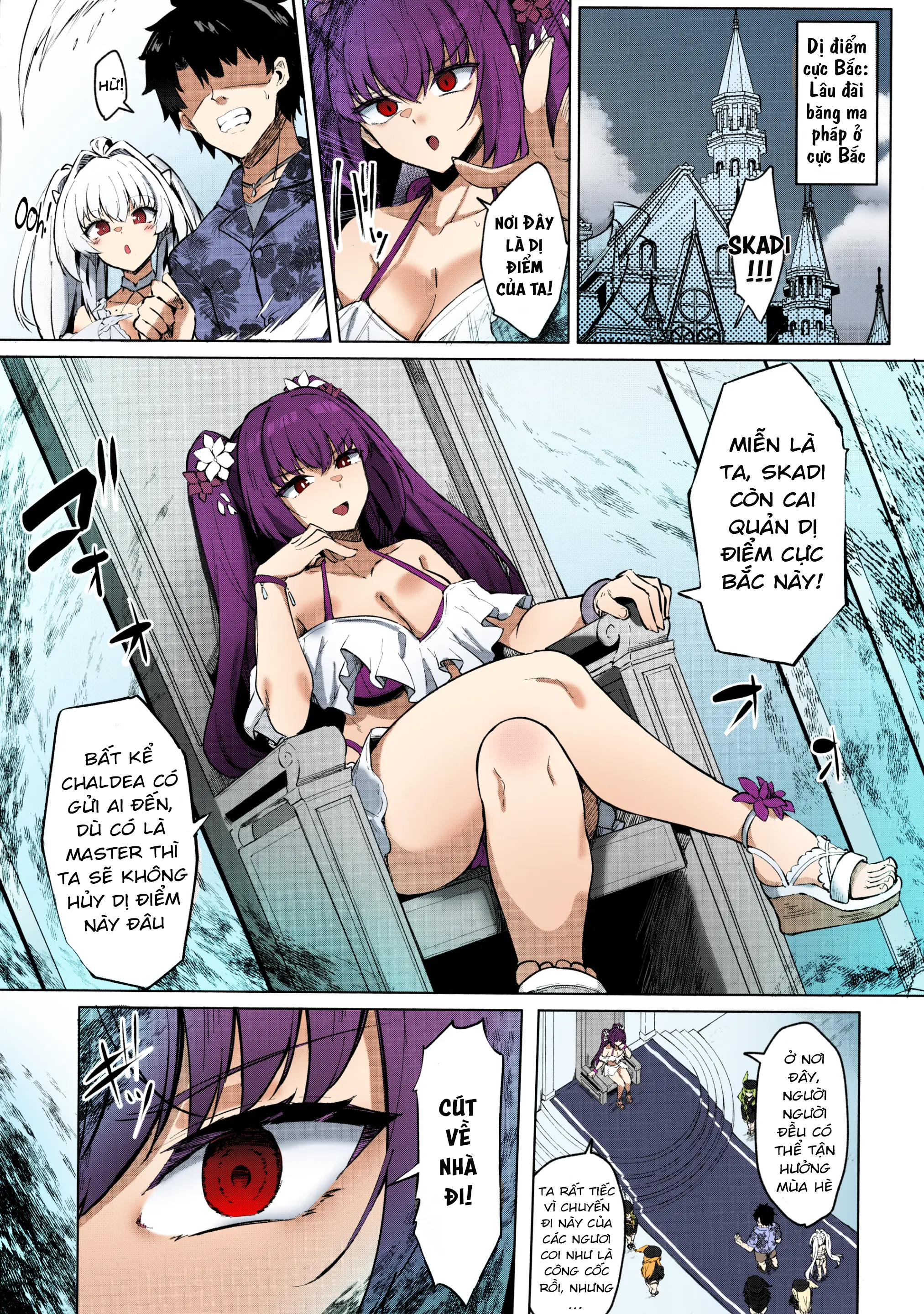 Đọc truyện hentai Cuốn sách về việc cung cấp sức mạnh ma thuật cho cô dâu Skadi và việc kết hôn. - Oneshot