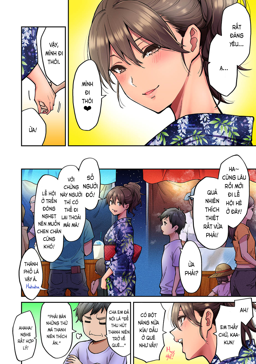 Đọc truyện hentai Người chị tôi thầm mến trở về trong bộ dạng gái lai Tây - Ch.7 [Hết]