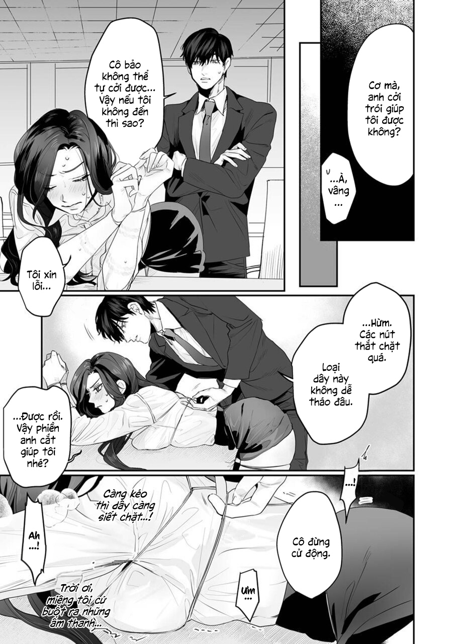 Đọc truyện hentai Cô nàng nghiện ràng buộc x Gã trai thích giải trói Chap 1