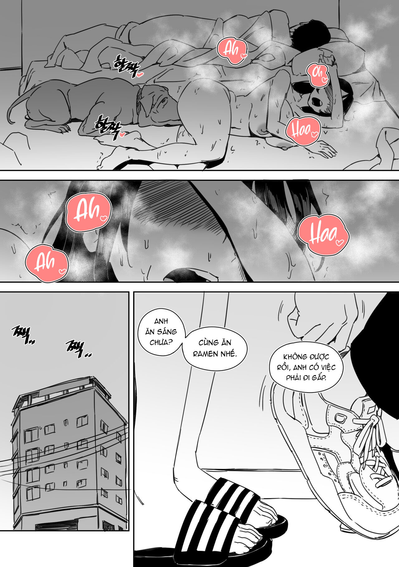 Đọc truyện hentai Phim hoạt hình về việc bị chó của bạn gái NTR'd - Oneshot