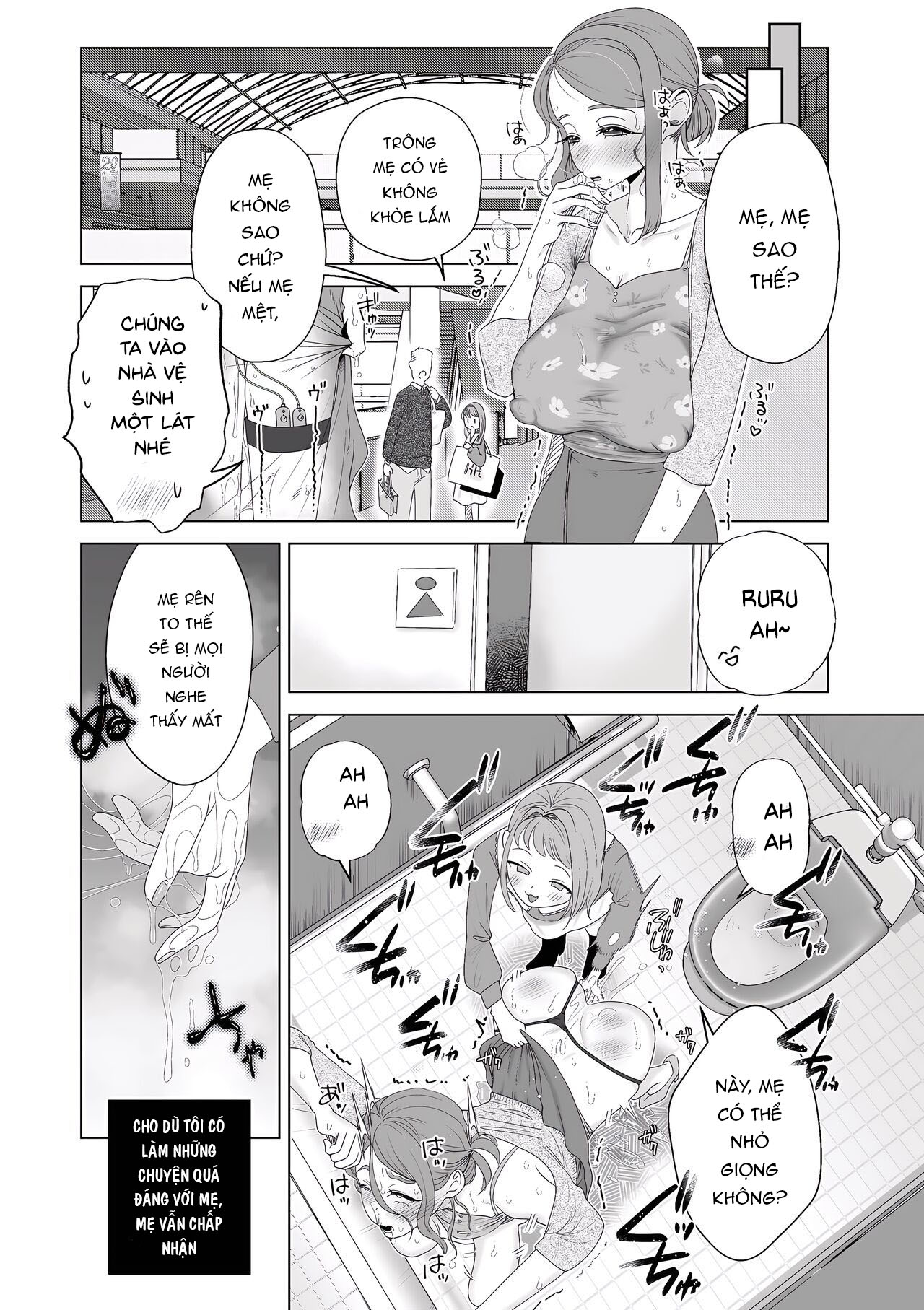 Đọc truyện hentai Mẹ là súc vật! Chap 1