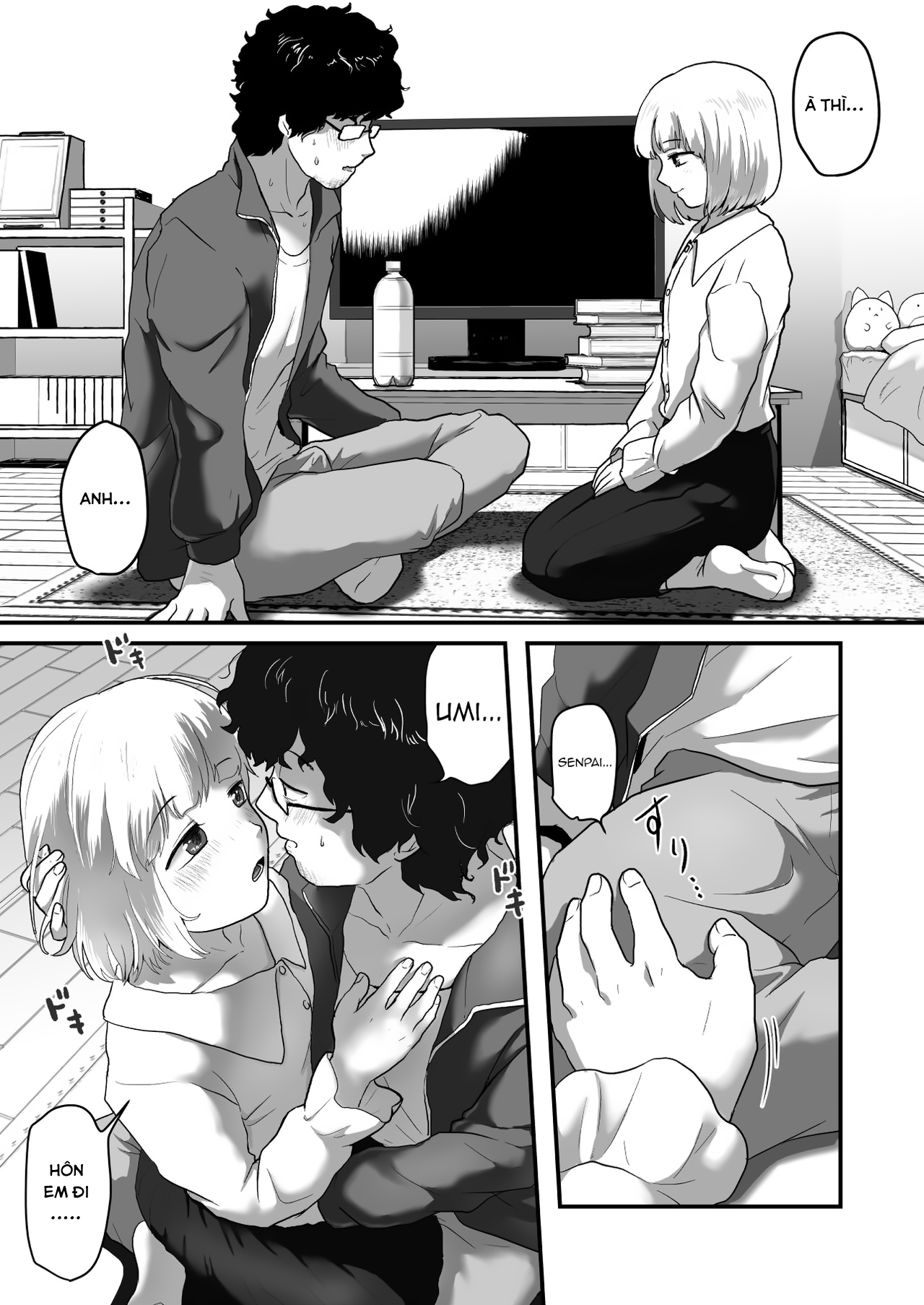 Đọc truyện hentai Liệu bạn có còn cảm thấy khó khăn khi biết tôi là nam không - Oneshot