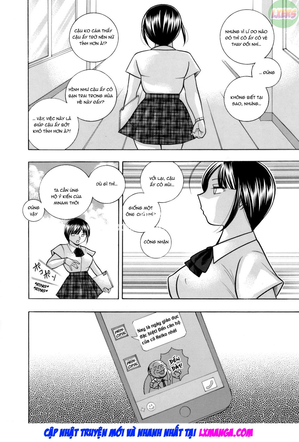 Đọc truyện hentai Nữ giáo viên dâm đãng và em học sinh may mắn - Chap 9