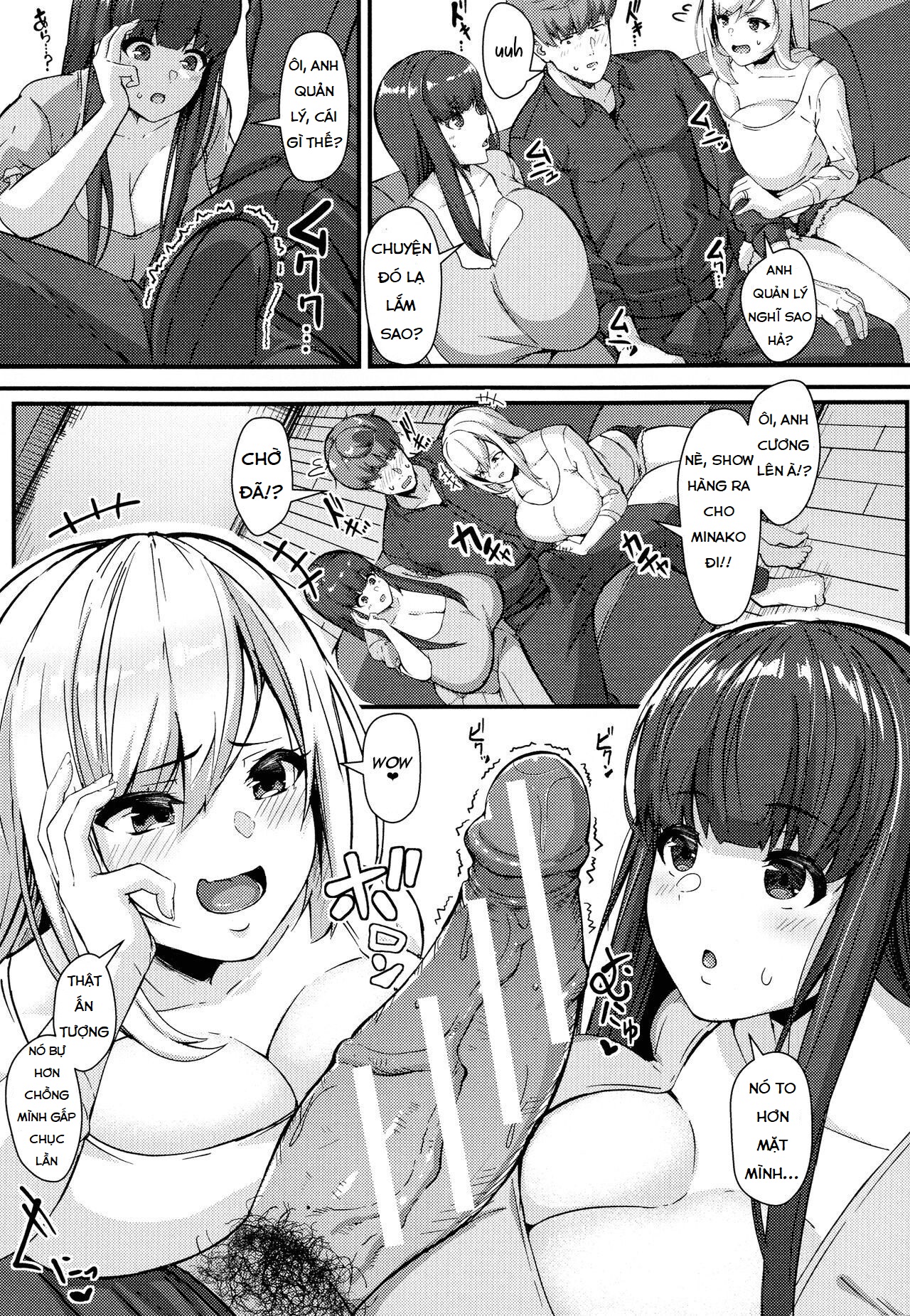 Đọc truyện hentai Biệt thự khoái lạc Con gà trống mê hoặc - Chap 3