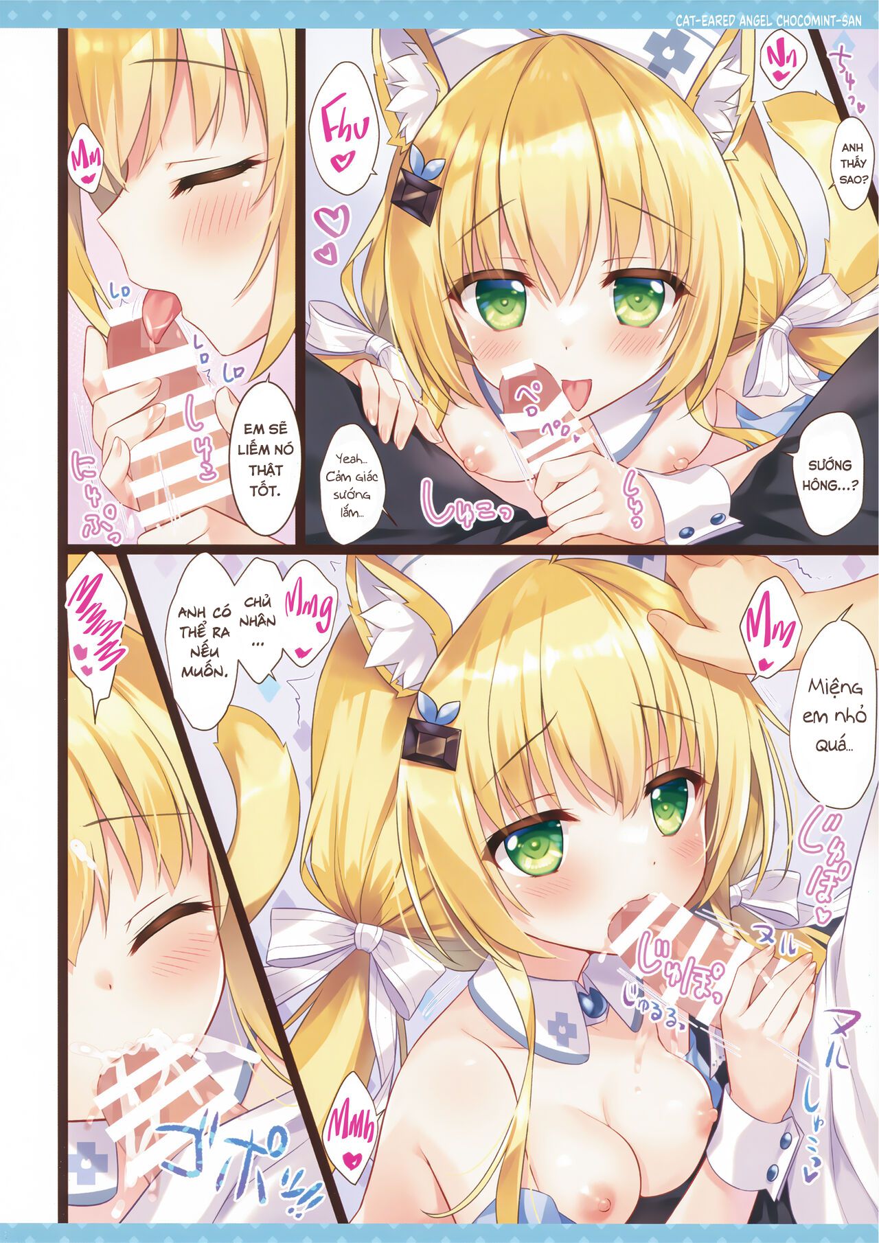 Đọc truyện hentai Cô mèo thiên thần Chocomint-san. - Oneshot