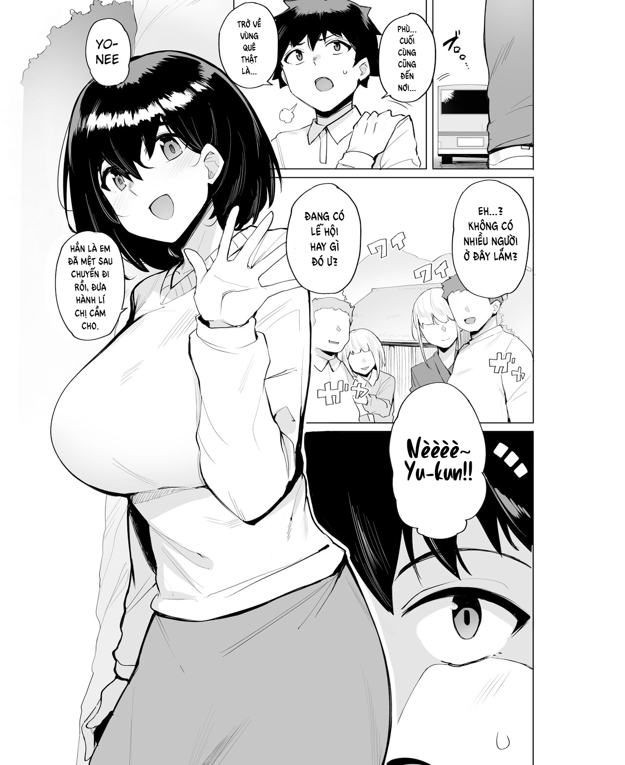 Đọc truyện hentai Nhà trọ của 3 chị em nhà nghèo phục vụ kinh doanh Chap 1