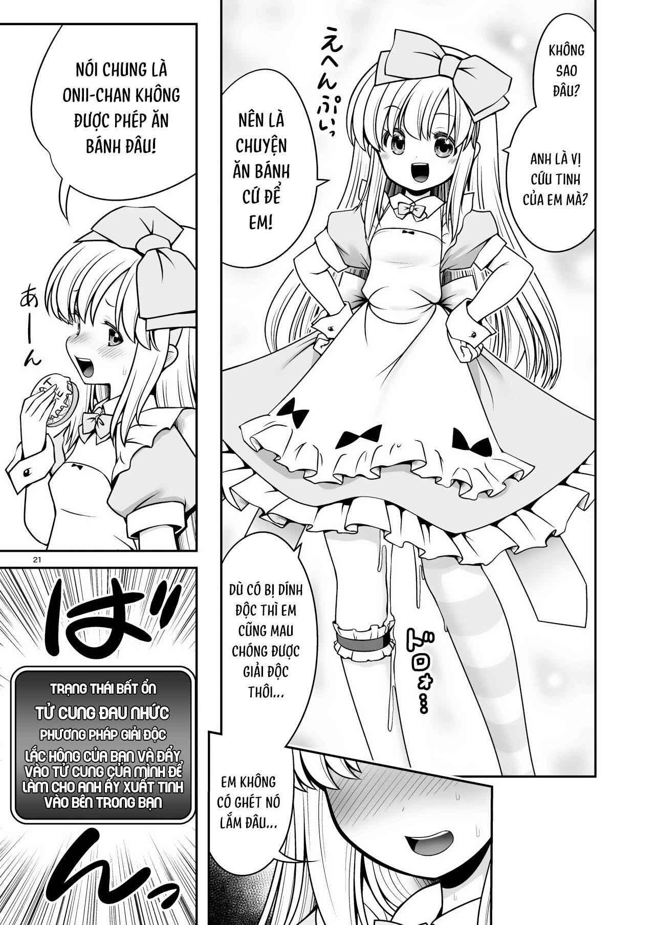 Đọc truyện hentai Nghịch ngợm con cặc siêu khủng cùng cô gái nhỏ - Oneshor nứng