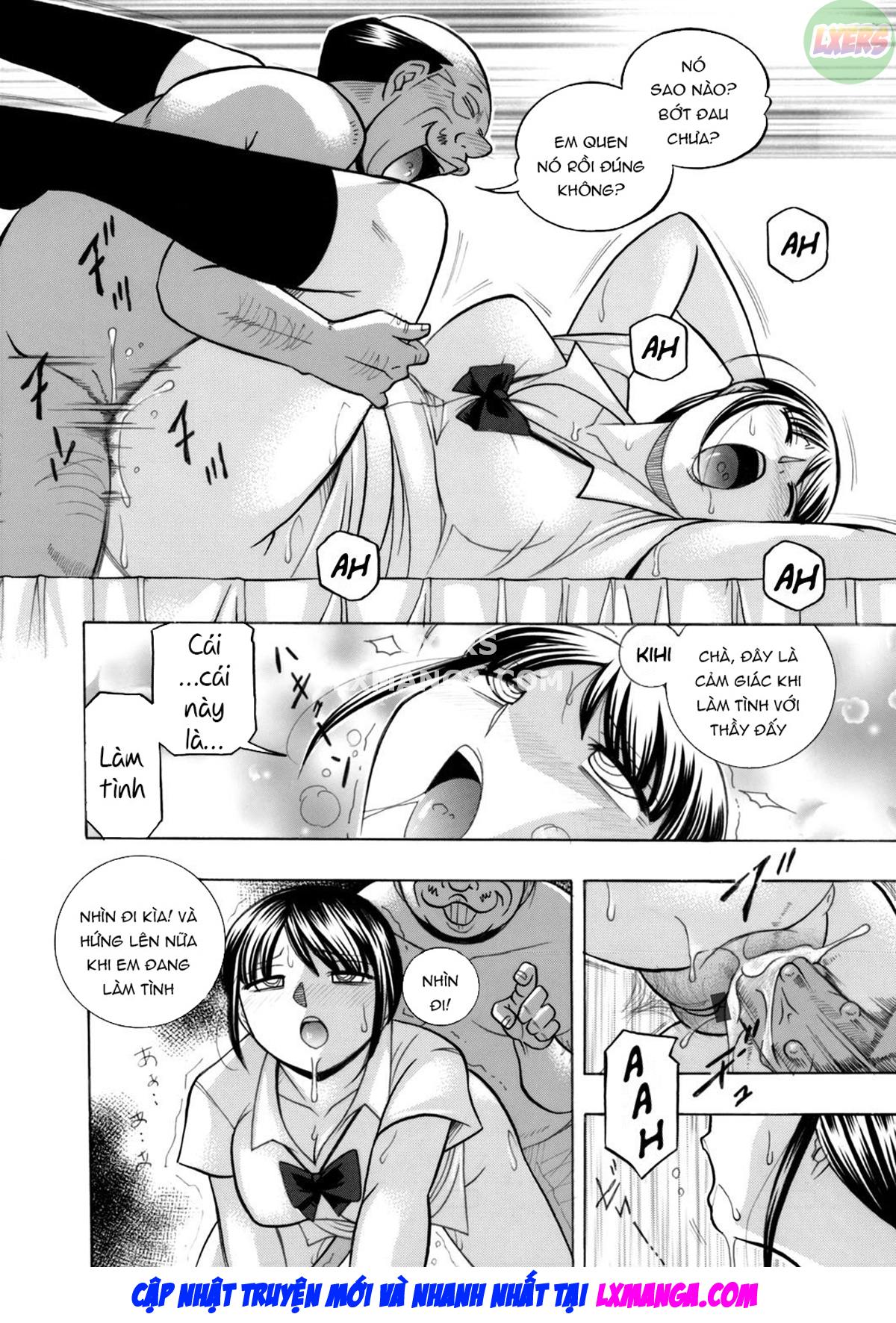 Đọc truyện hentai Nữ giáo viên dâm đãng và em học sinh may mắn - Chap 3