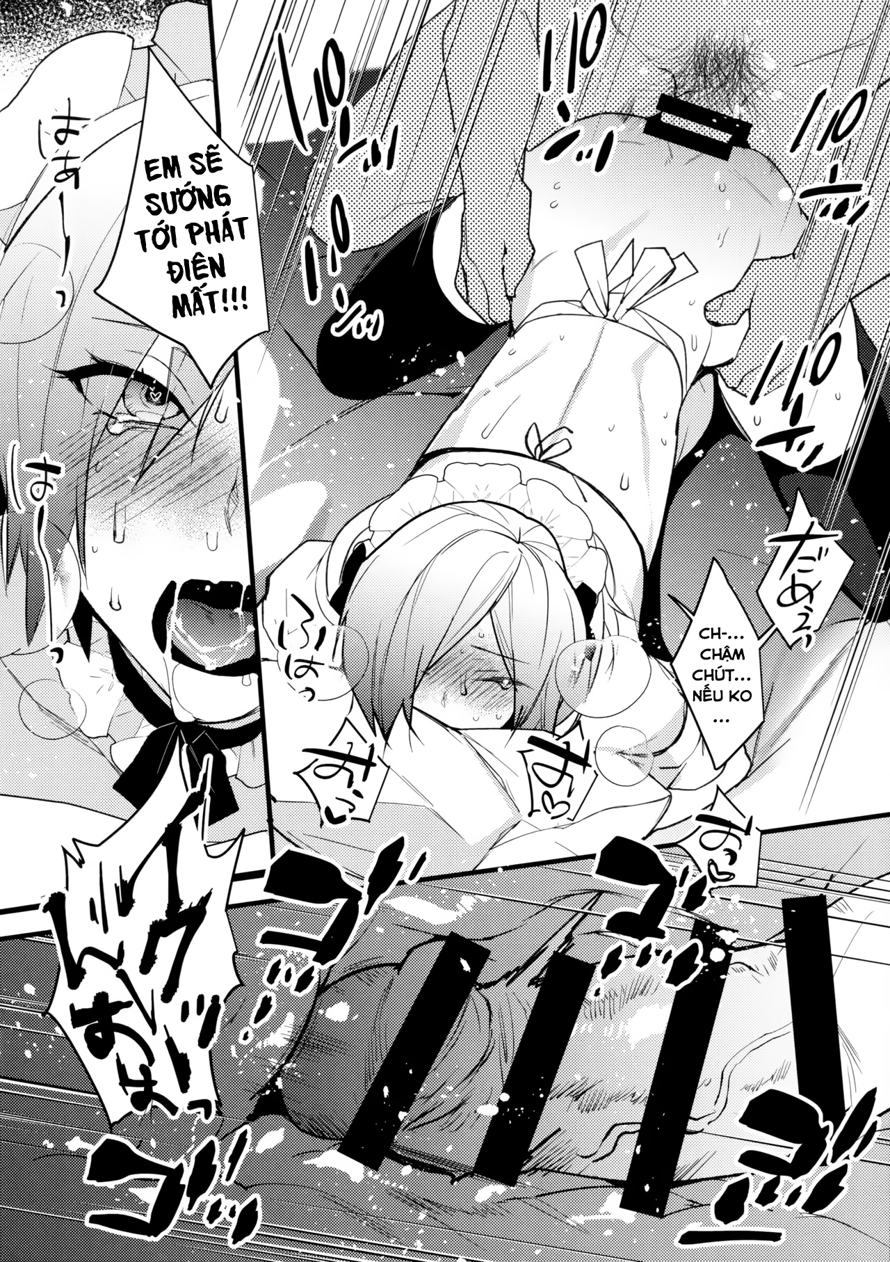 Đọc truyện hentai Dokidoki Mesu Ochi Gohoushi Challenge - Chap 3