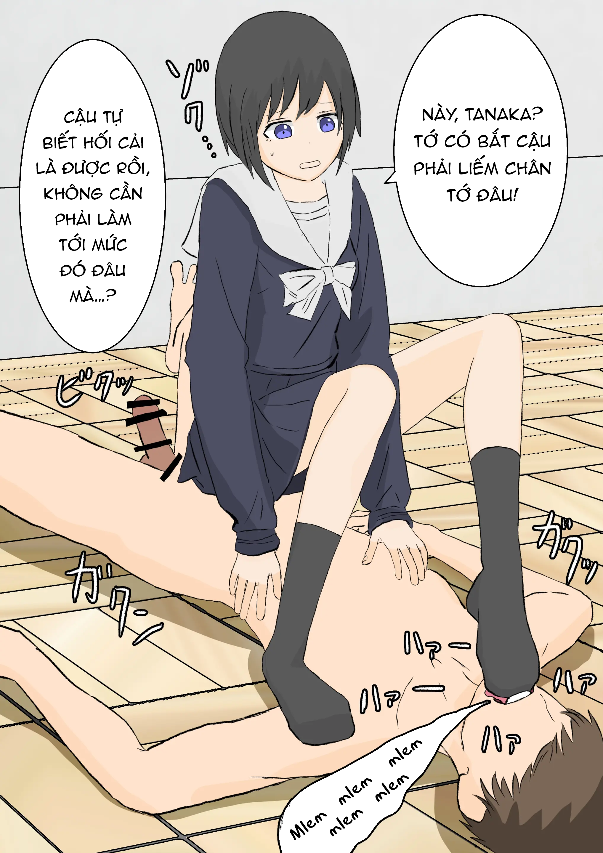 Đọc truyện hentai Hình phạt tra tấn chân của cán bộ kỷ luật - Oneshot