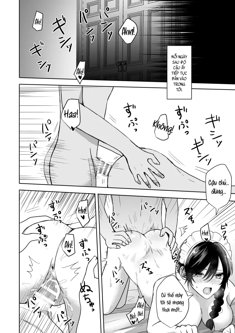 Đọc truyện hentai Xin hãy để việc đó cho tôi thưa chủ nhân - Oneshot
