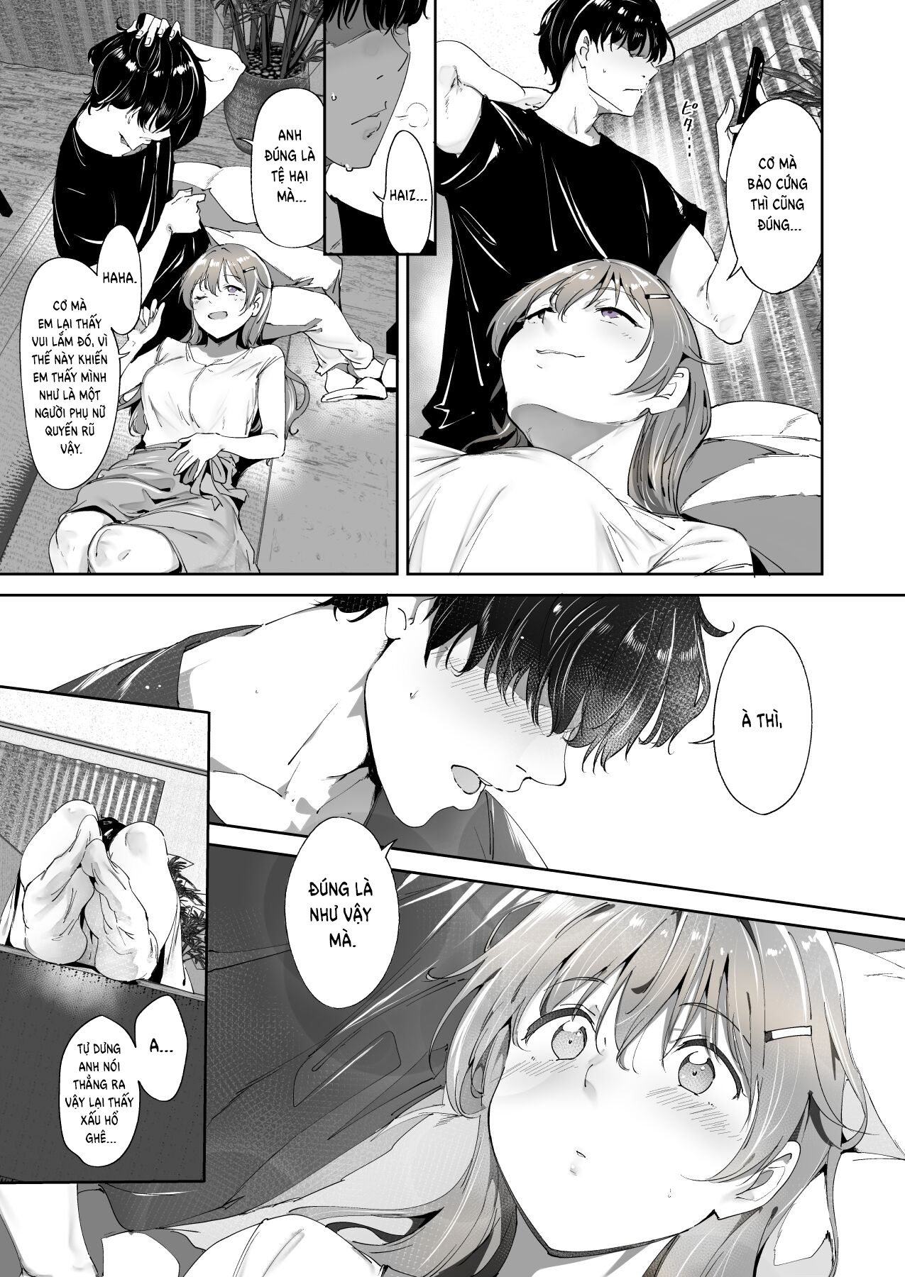 Đọc truyện hentai Kỳ nghỉ đáng nhớ cùng người yêu - Oneshot