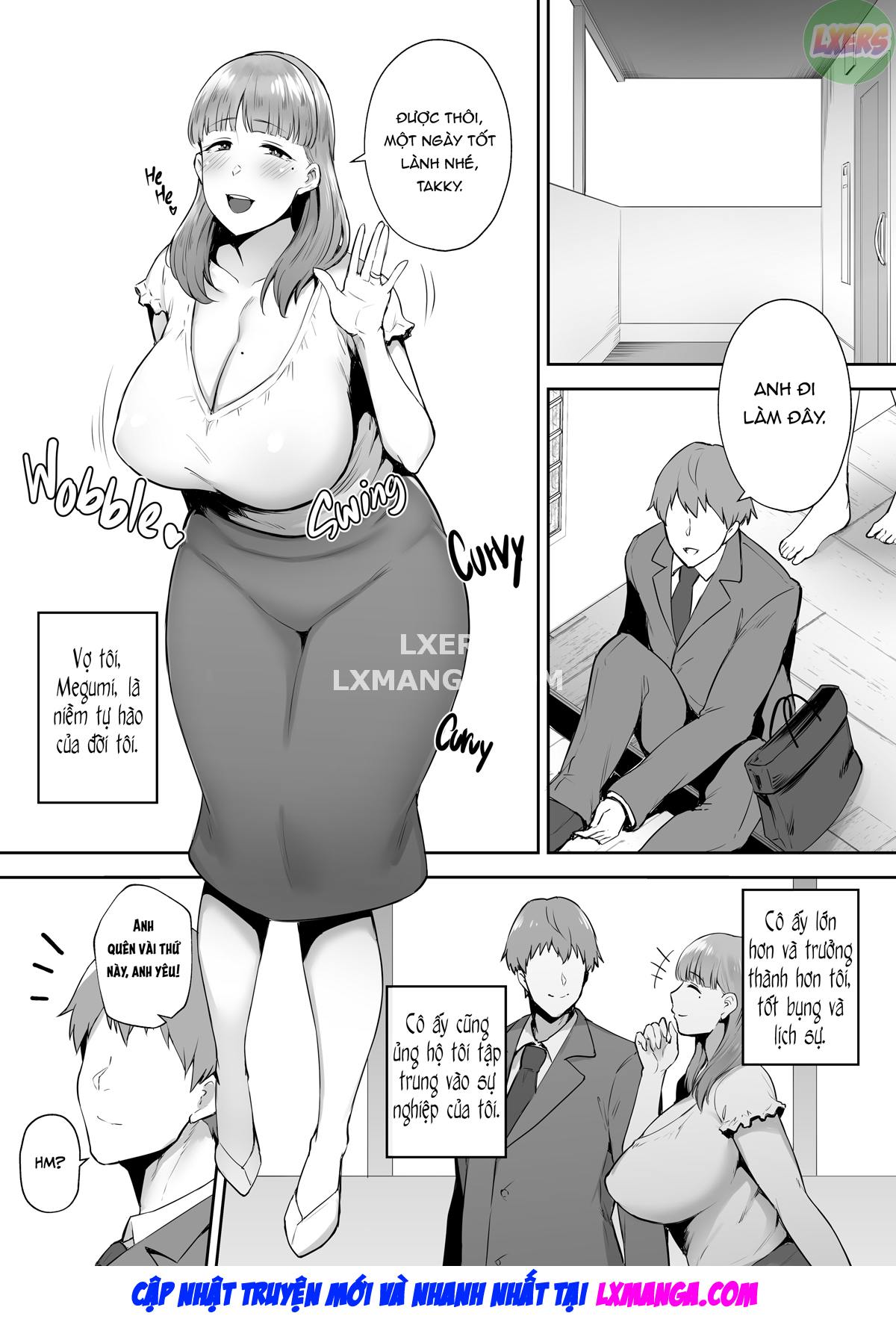 Đọc truyện hentai Cuckold Big Tits Vợ lười biếng Grace - Chap 1