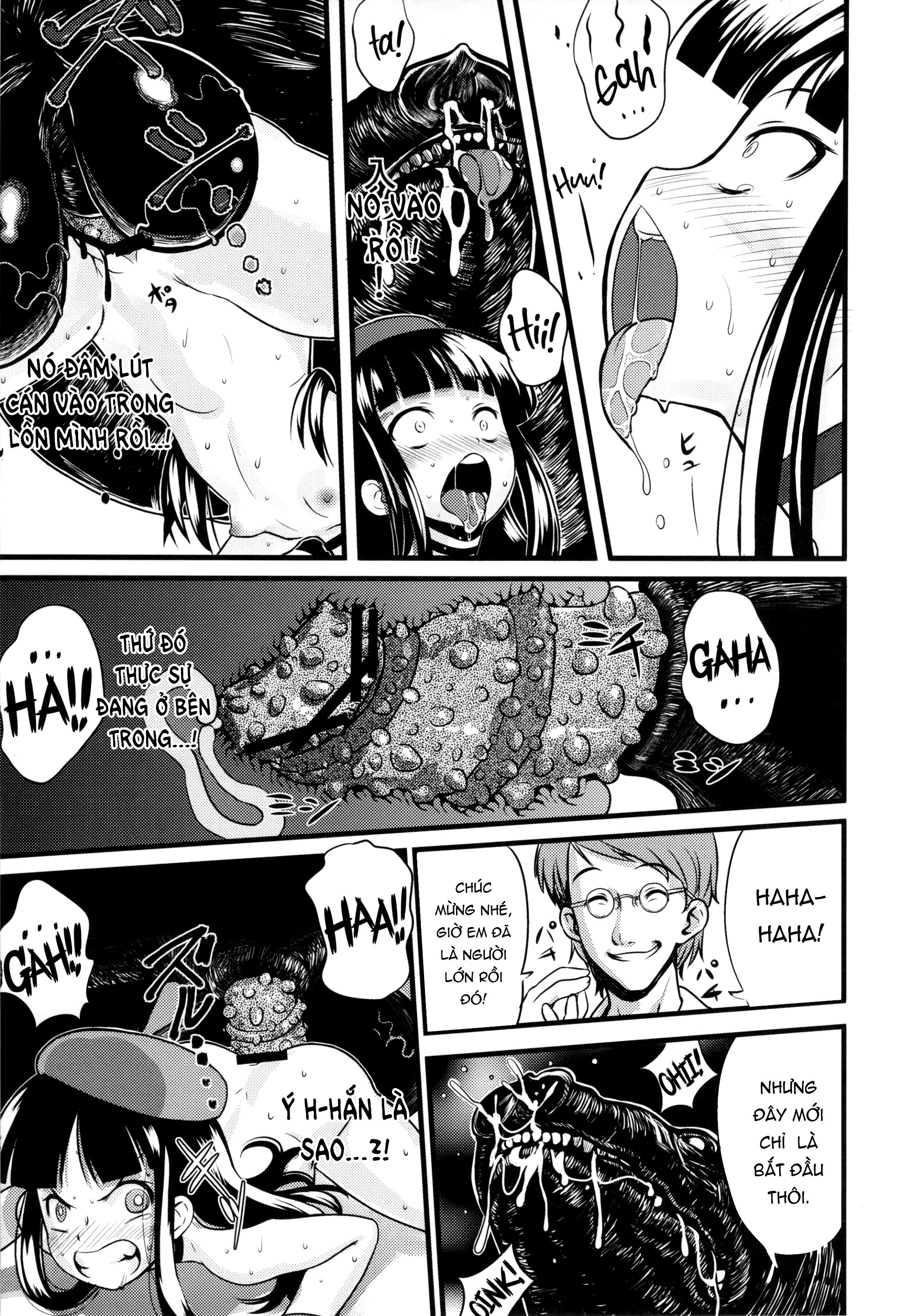 Đọc truyện hentai Công chúa khỏa thân Honoka: Thức tỉnh bằng cơn cực khoái khi giao phối với lợn! - Chap 2 End
