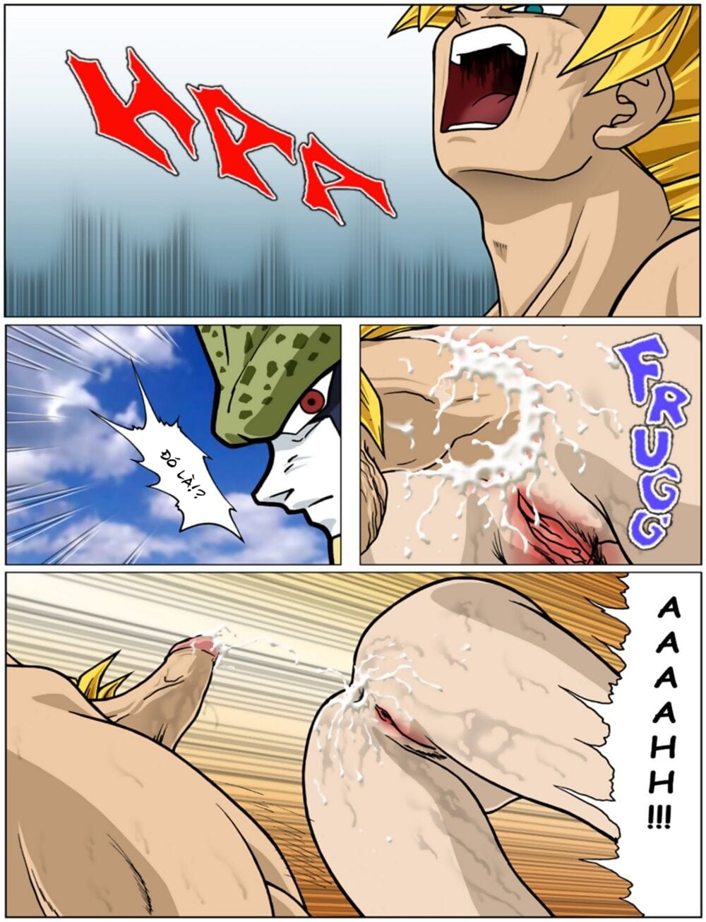 Đọc truyện hentai Giờ mới biết trước ngày đánh với cell goku luyện tập thế nào Chap 1