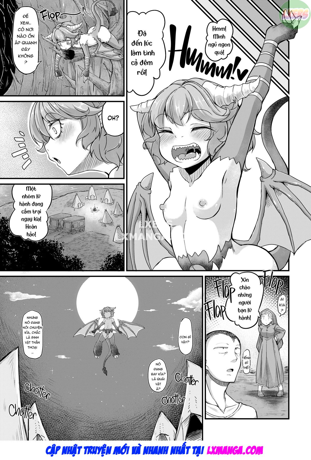 Đọc truyện hentai Tái thiết!? Thụ tinh giữa các loài - Chap 5