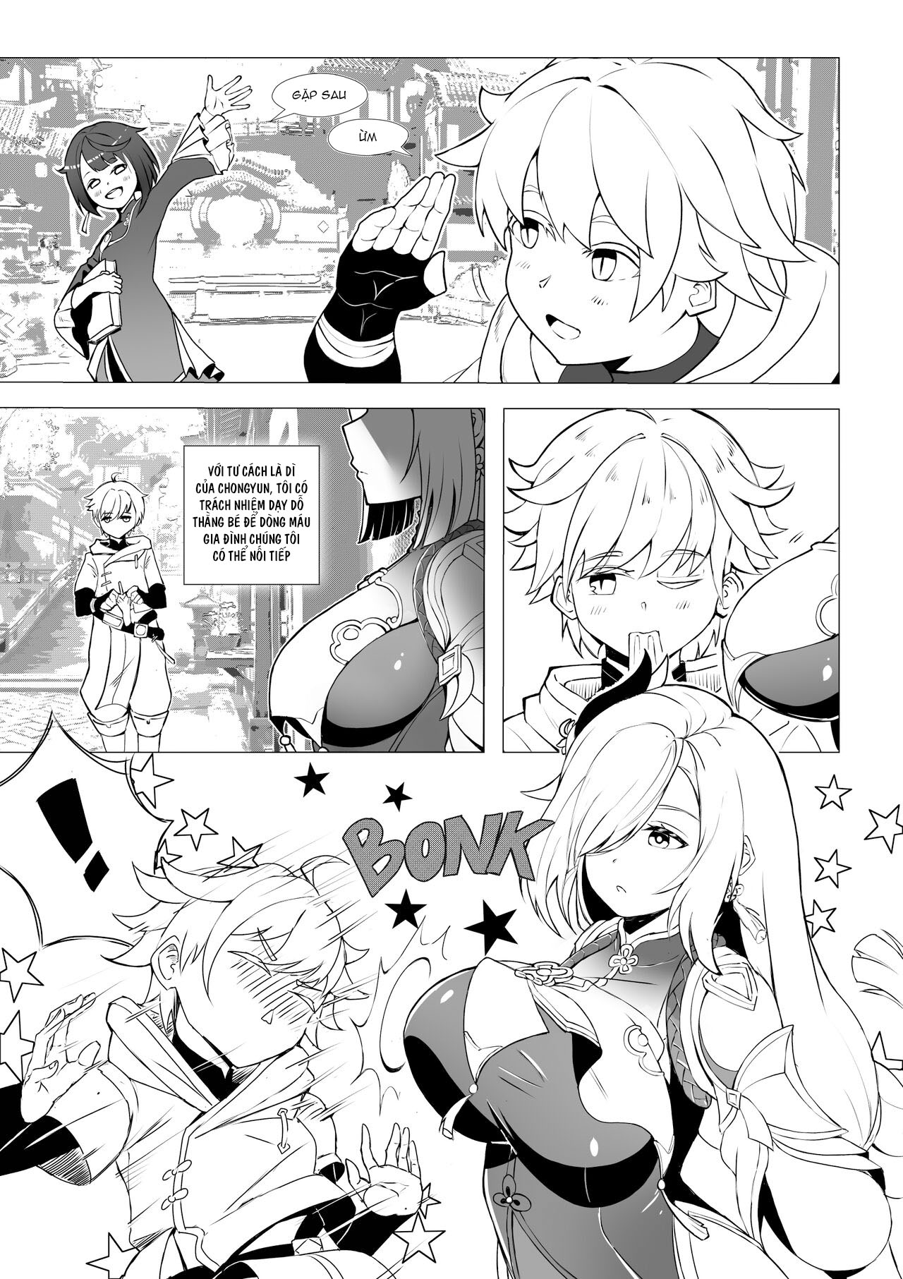 Đọc truyện hentai Shenhe Dạy Trừ Tà - Oneshot