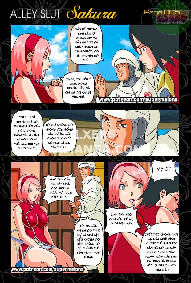 Đọc truyện hentai Ngõ Con Đĩ Sakura - Chap 1