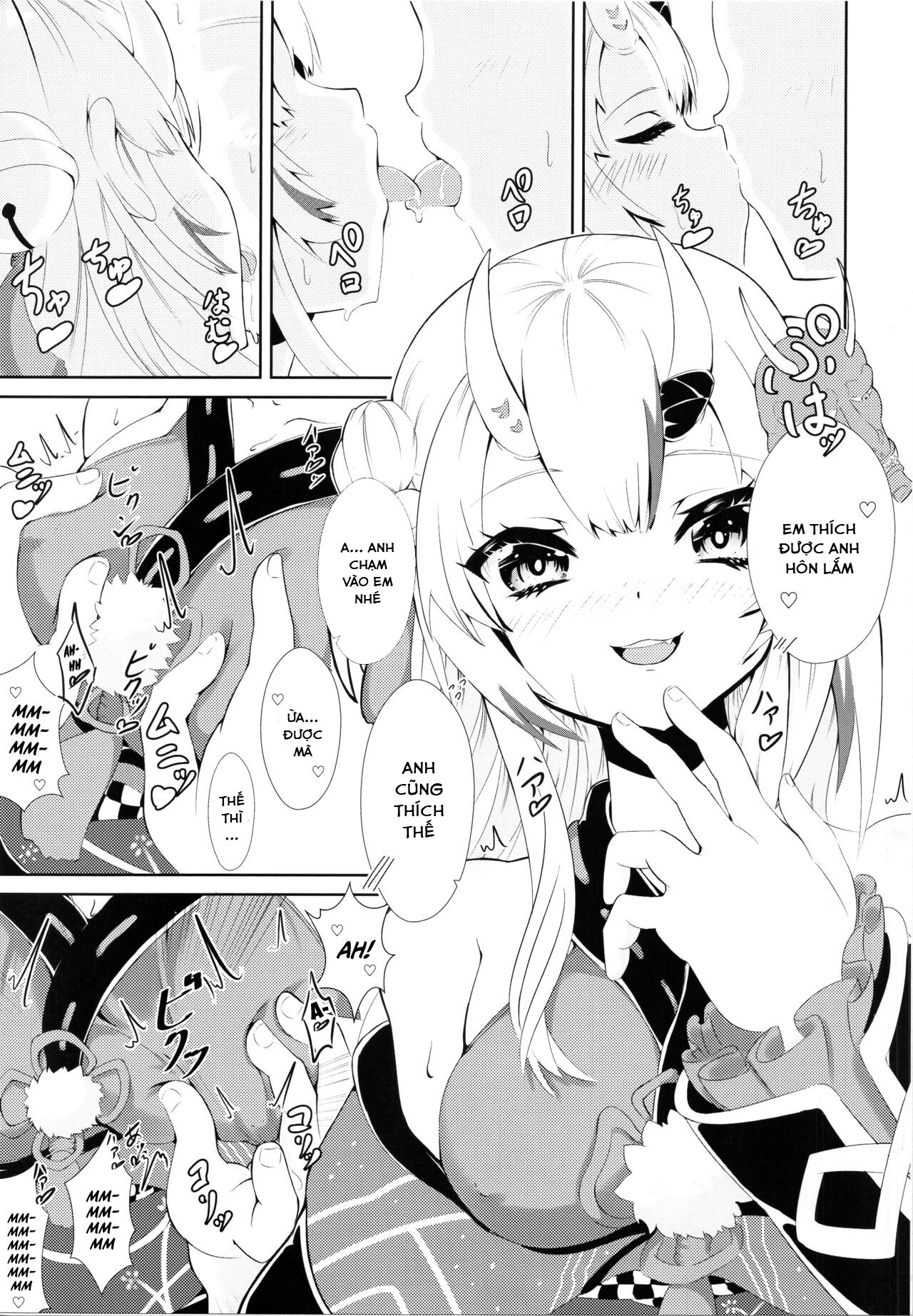 Đọc truyện hentai Một cuộc sống với những con quỷ dễ thương - Oneshot