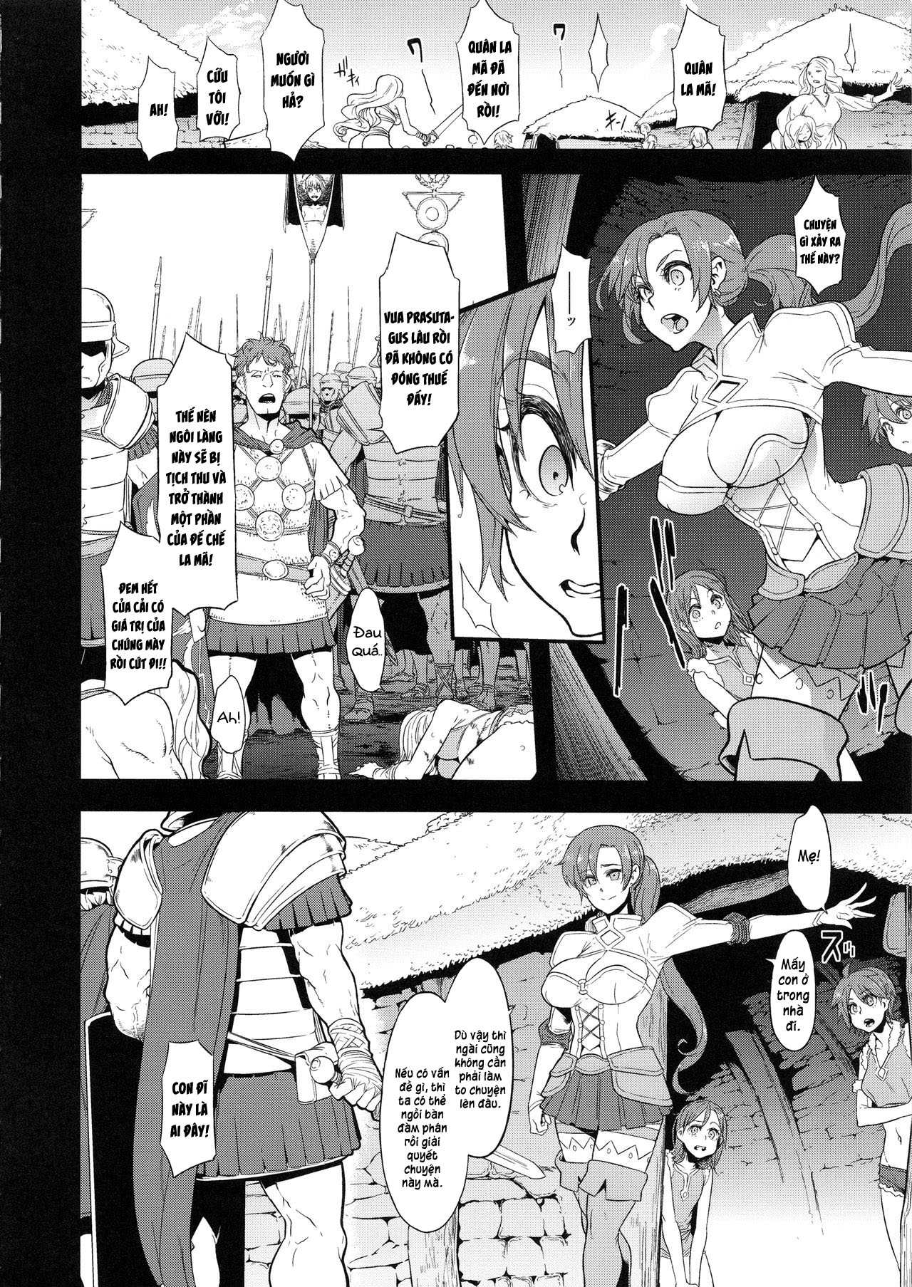 Đọc truyện hentai Nữ hoàng thực sự sẽ không bao giờ đầu hàng - Oneshot nứng