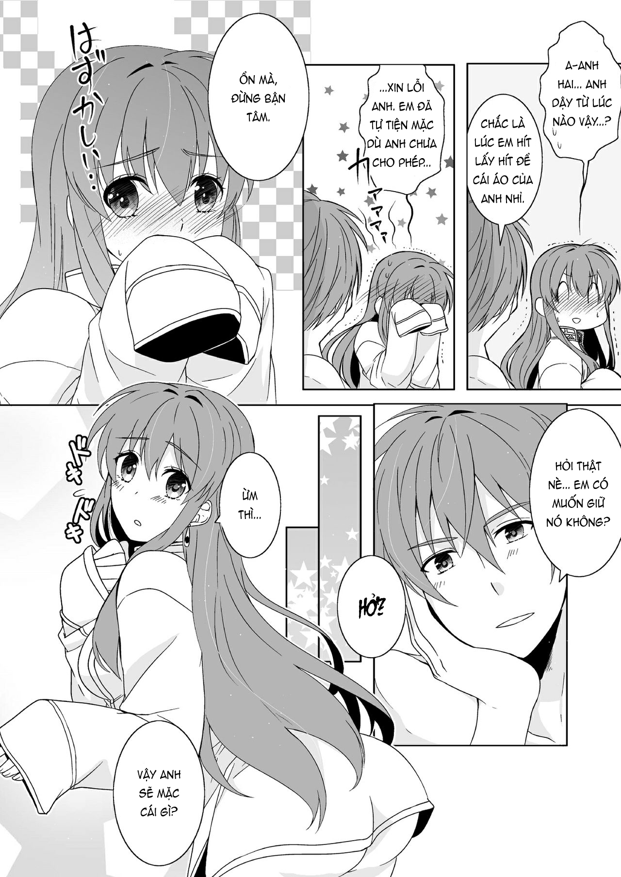 Đọc truyện hentai Chiếc Áo Của Anh Trai Tôi - 1shot