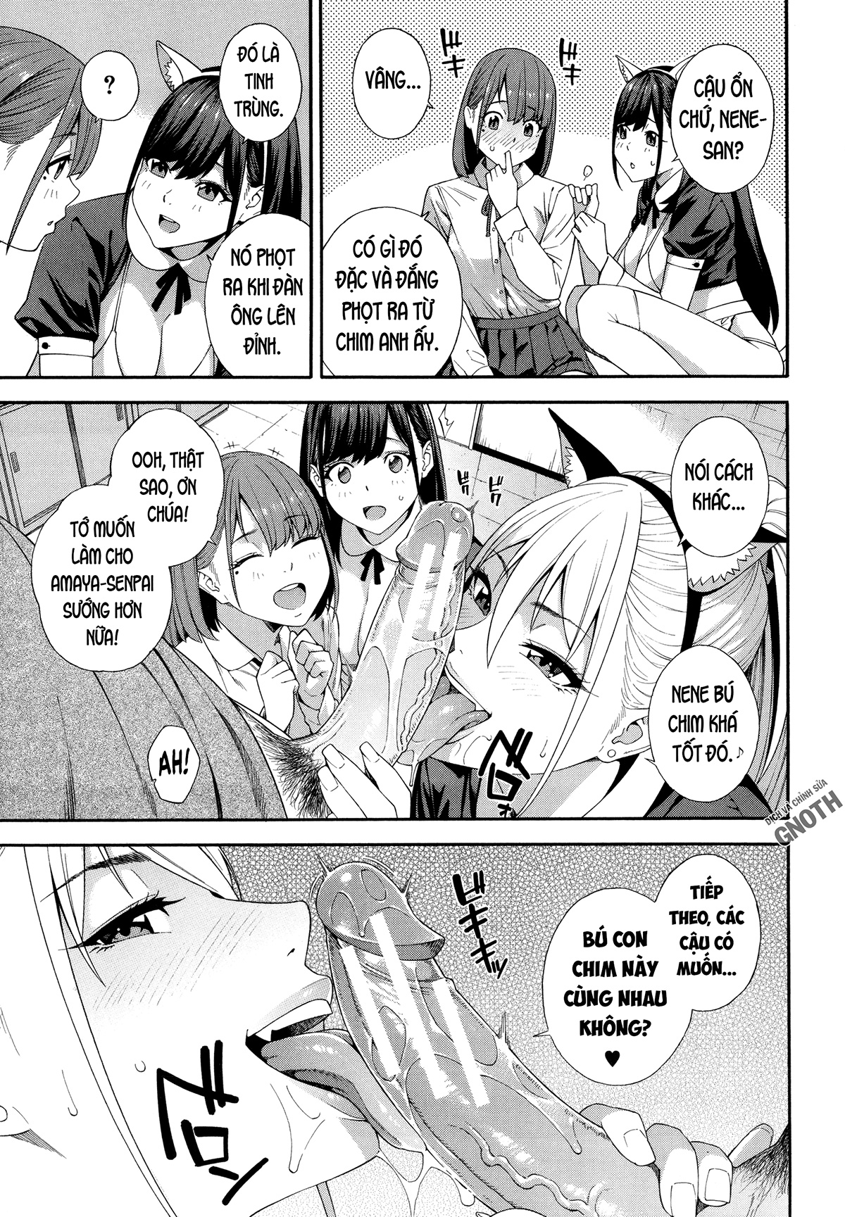 Đọc truyện hentai Phòng nghiên cứu Fallatio - Chap 3