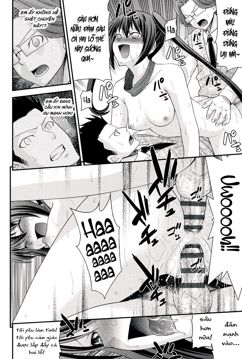 Đọc truyện hentai Hoán đổi với em gái Chap 4