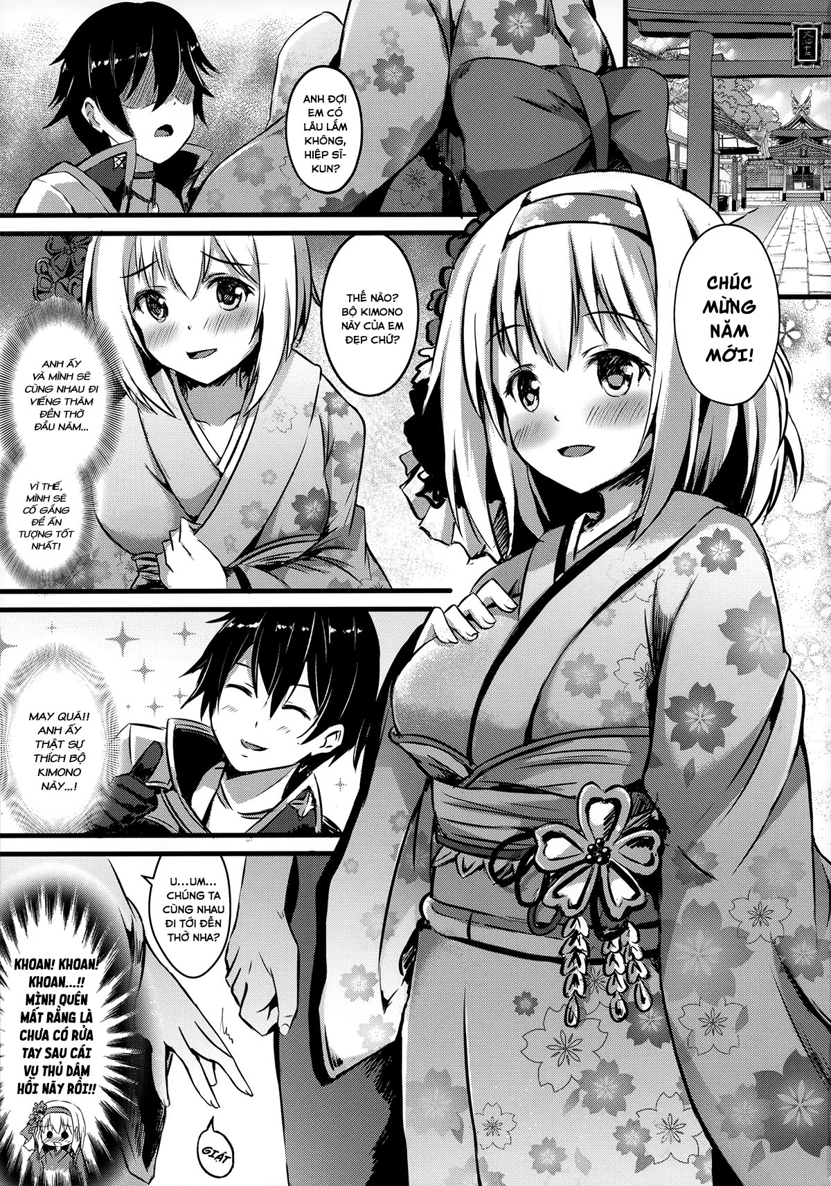 Đọc truyện hentai Yui ni... Yasashiku Shite ne... - OneShot
