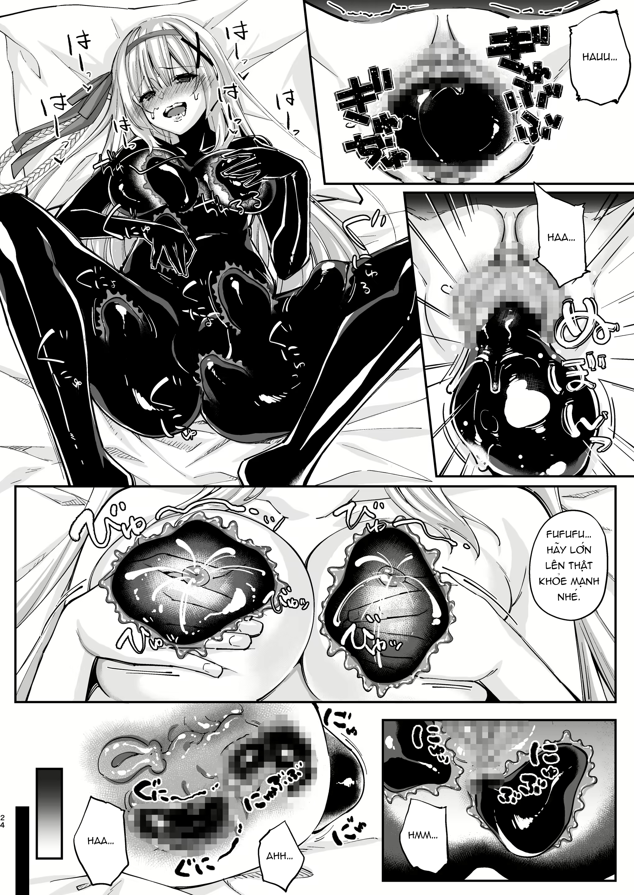 Đọc truyện hentai Cộng Sinh Câu chuyện về nàng công chúa hiệp sĩ bị ký sinh bởi bộ đồ xúc tu cao su màu đen - Onechot