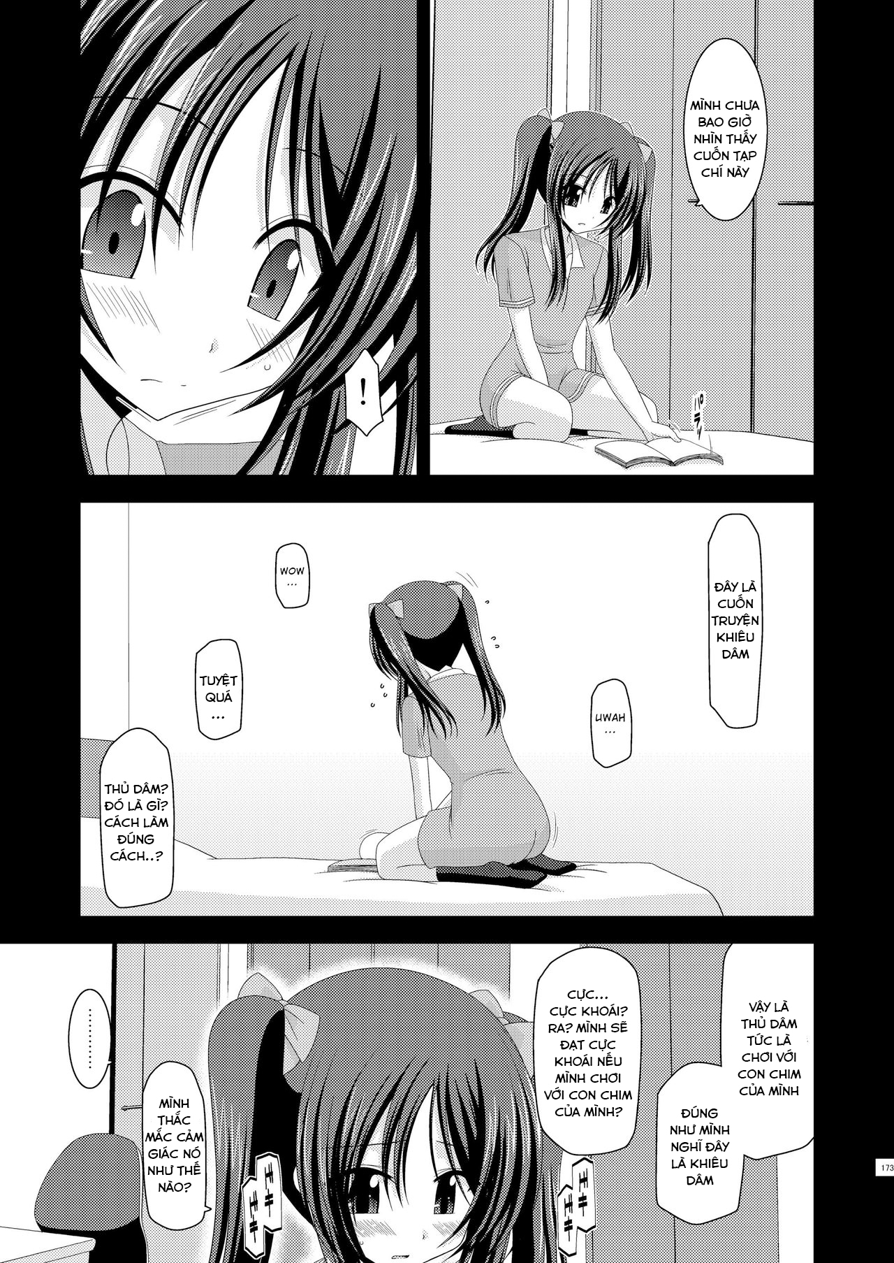 Đọc truyện hentai Cô gái thích khoả thân - Ngoại truyện 1: Thủ dâm ở chùa