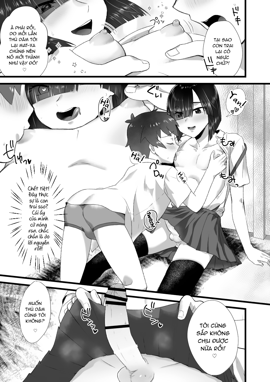 Đọc truyện hentai Bóng ma nhà vệ sinh - Oneshot