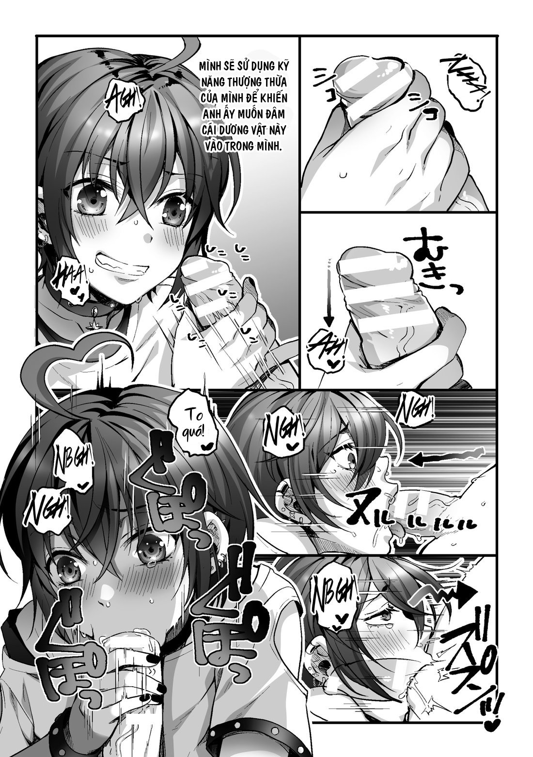 Đọc truyện hentai Niềm vui thẳng xuống hình ảnh chào đón - Chap 2