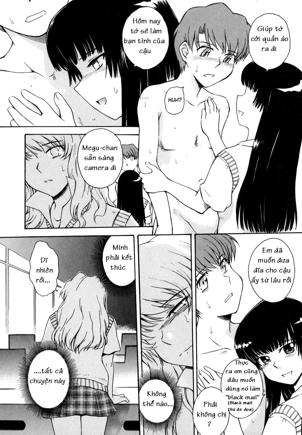 Đọc truyện hentai Cặp song sinh tình yêu - Chap 3