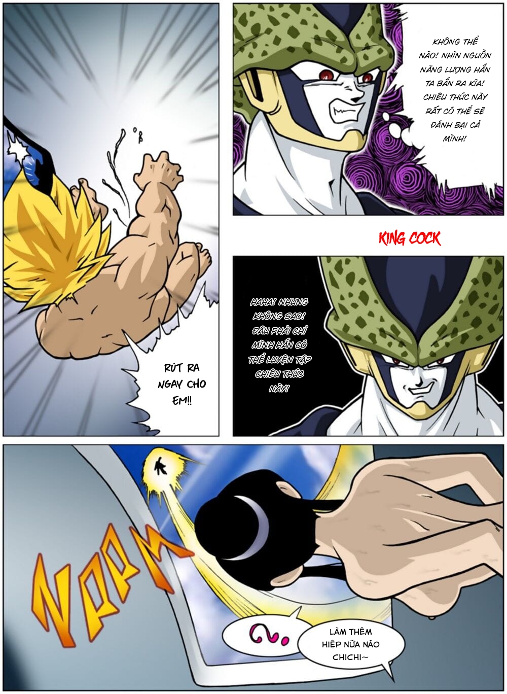 Đọc truyện hentai Giờ mới biết trước ngày đánh với cell goku luyện tập thế nào Chap 1