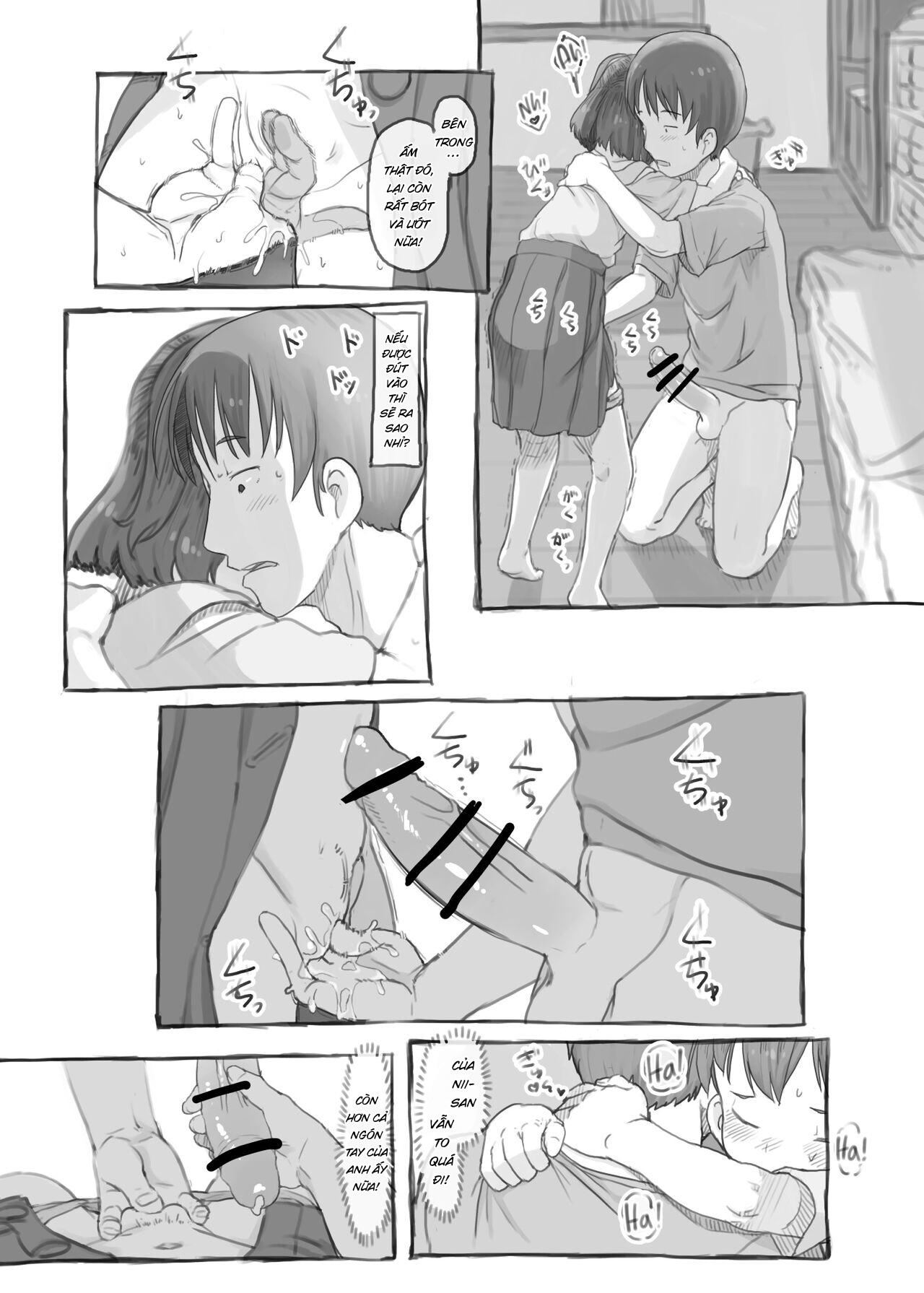 Đọc truyện hentai Fap cùng em gái - Chap 2.1