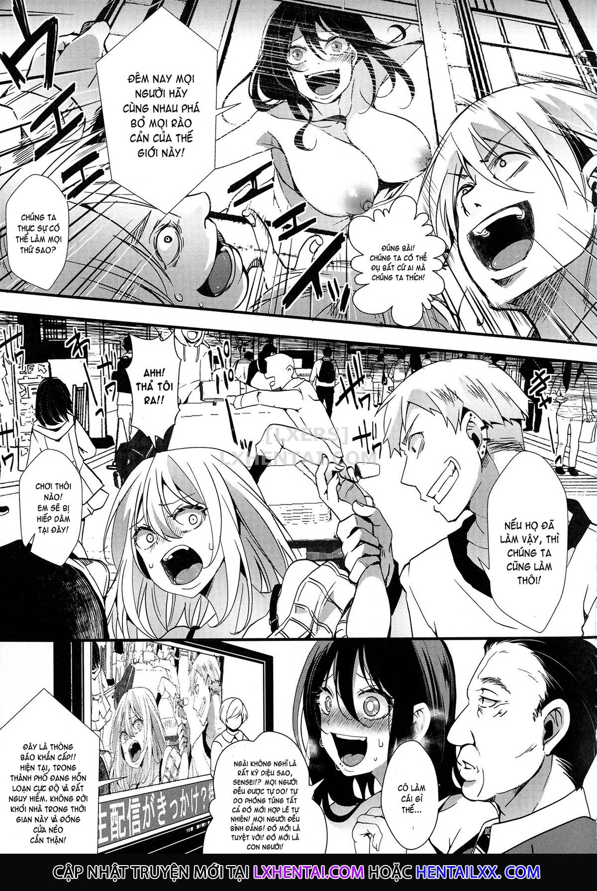 Đọc truyện hentai Mesu Ana Muhou Chitai Muyou No Chitsu-Nai-Dashi Choueki Chap 8 END