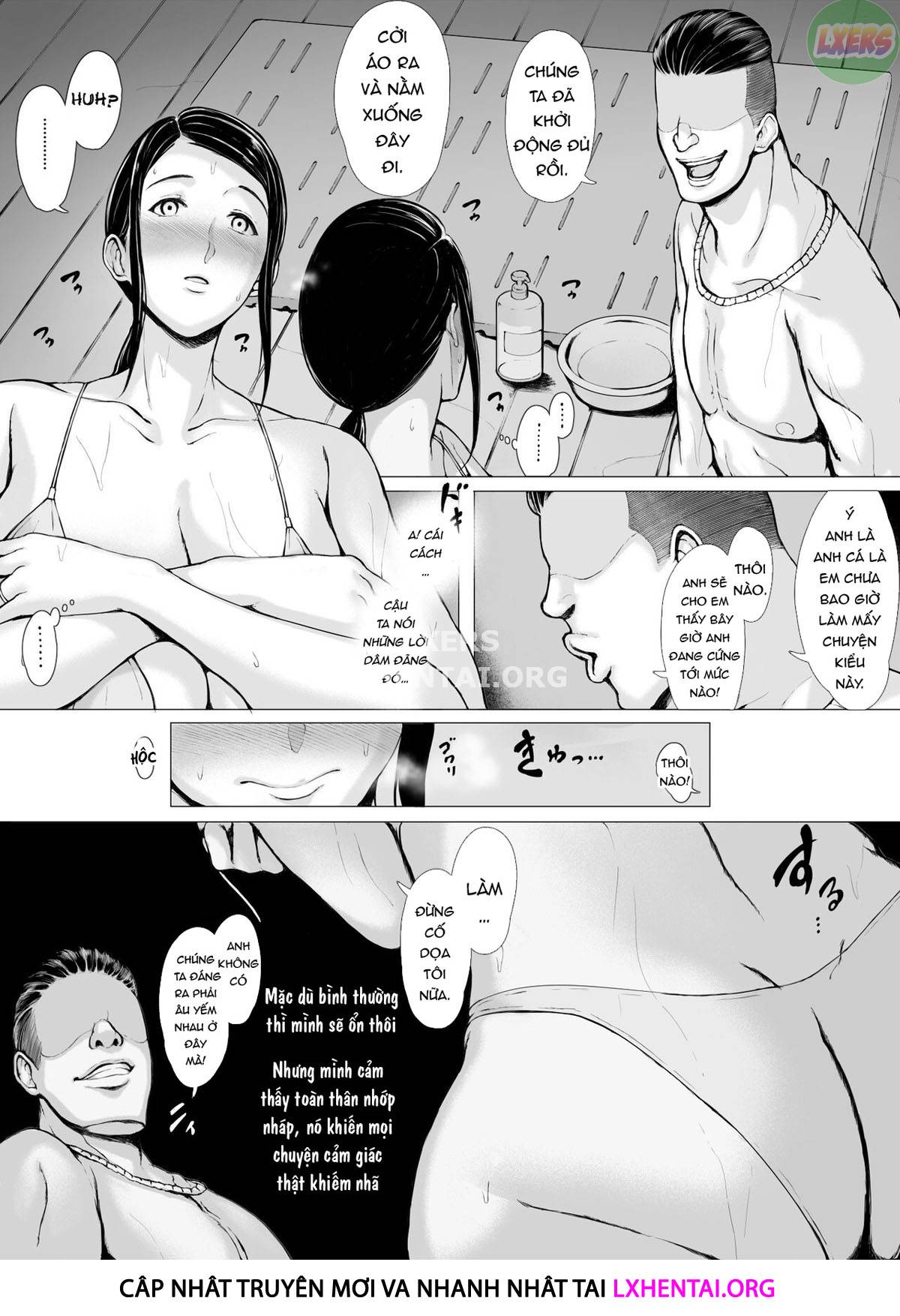 Đọc truyện hentai Hahagui Ottori Okaasan ga Toshishita Yarichin ni Nerawareru Toki Chap 2A