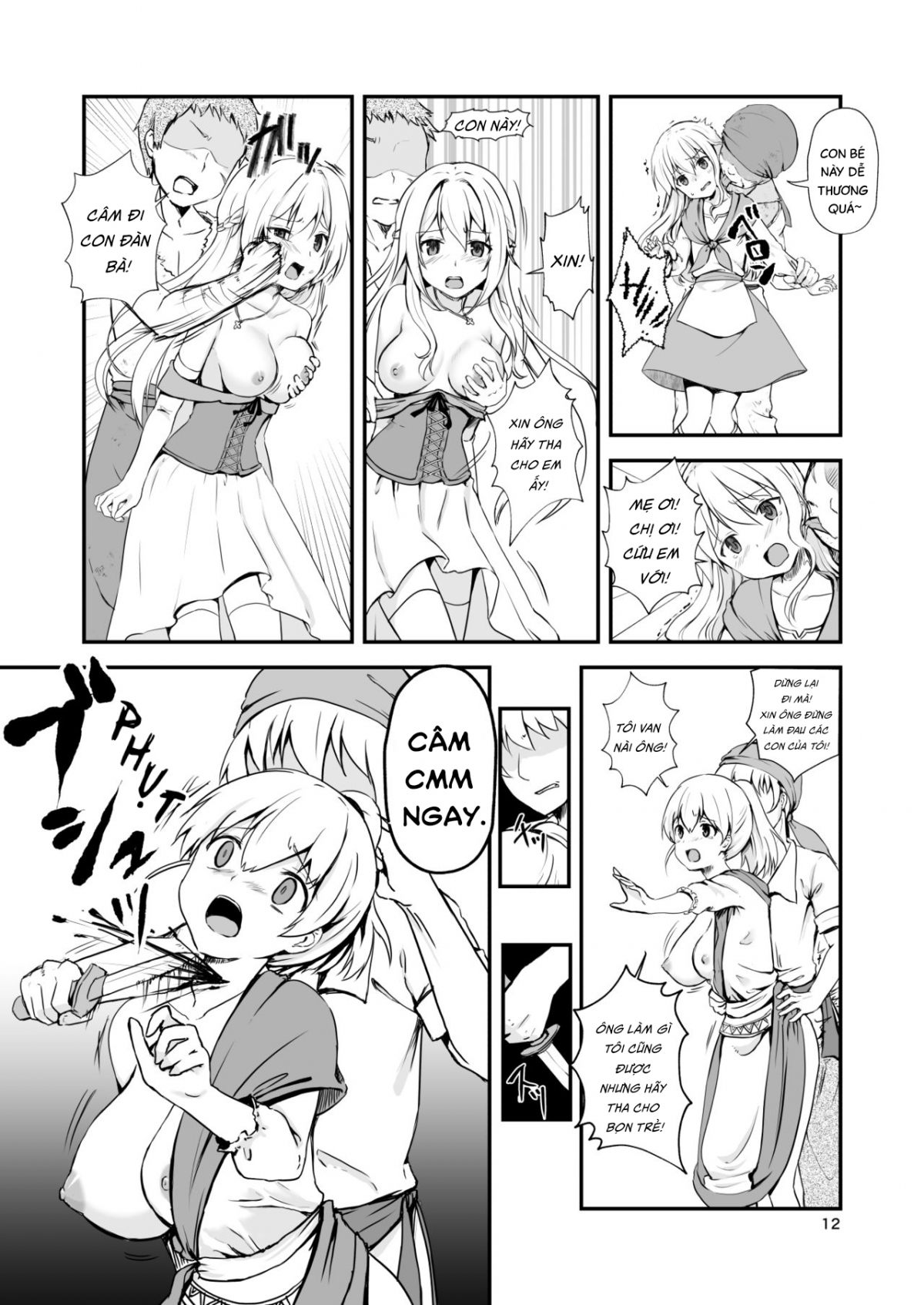 Đọc truyện hentai Hồi kết của một thị trấn. Oneshot